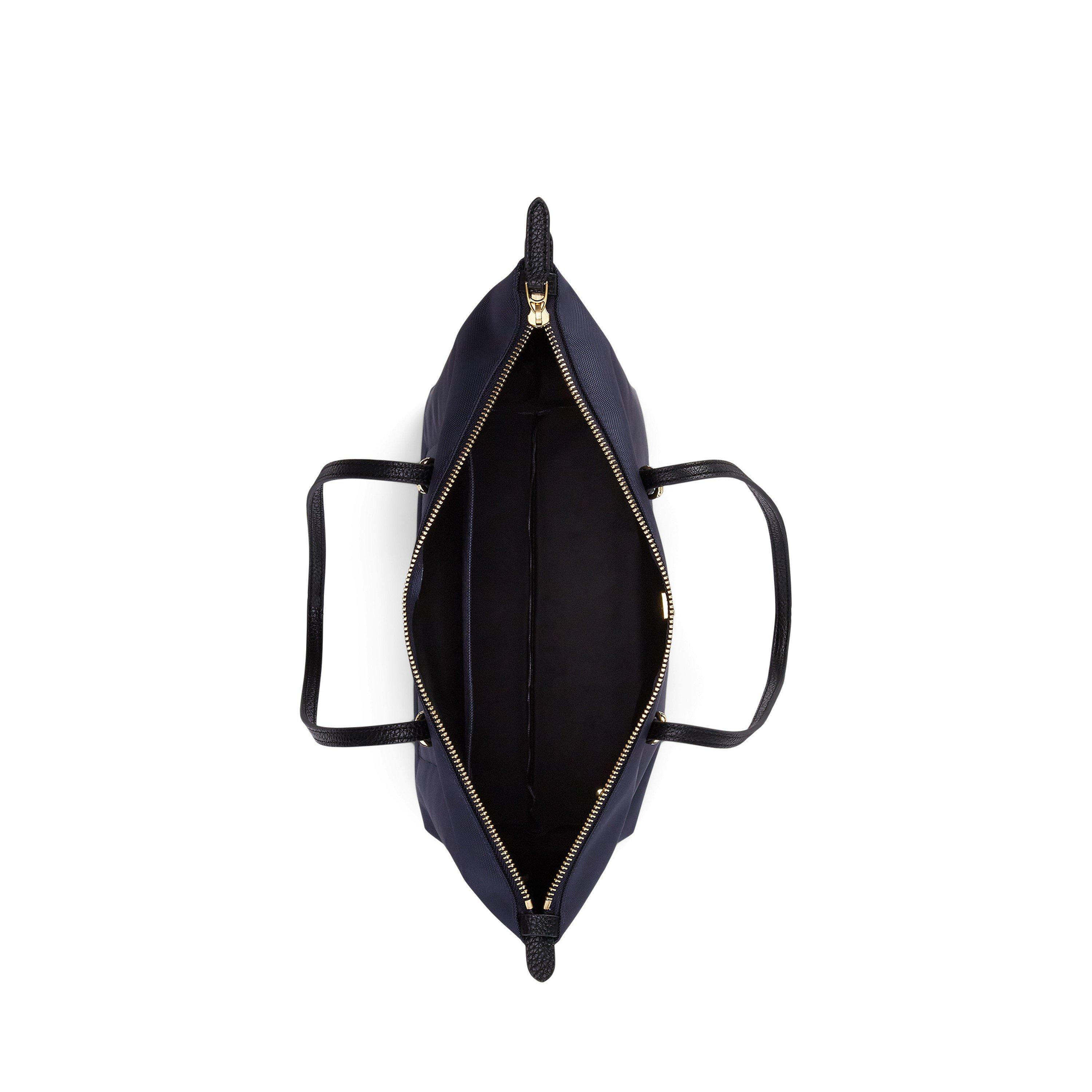 Navy - Lauren by Ralph Lauren - Medium Keaton Tote Bag - 6