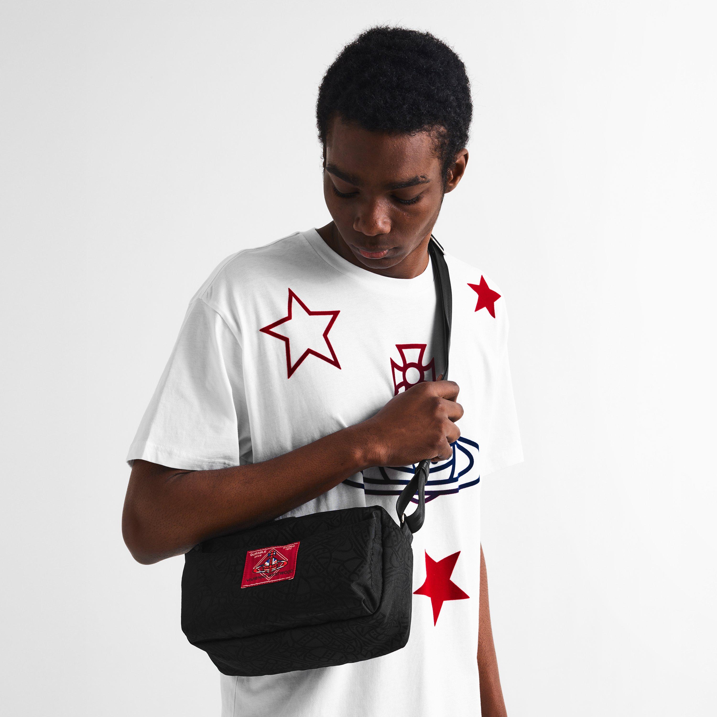 Black - Vivienne Westwood - Men's Crossbody Bag - 3