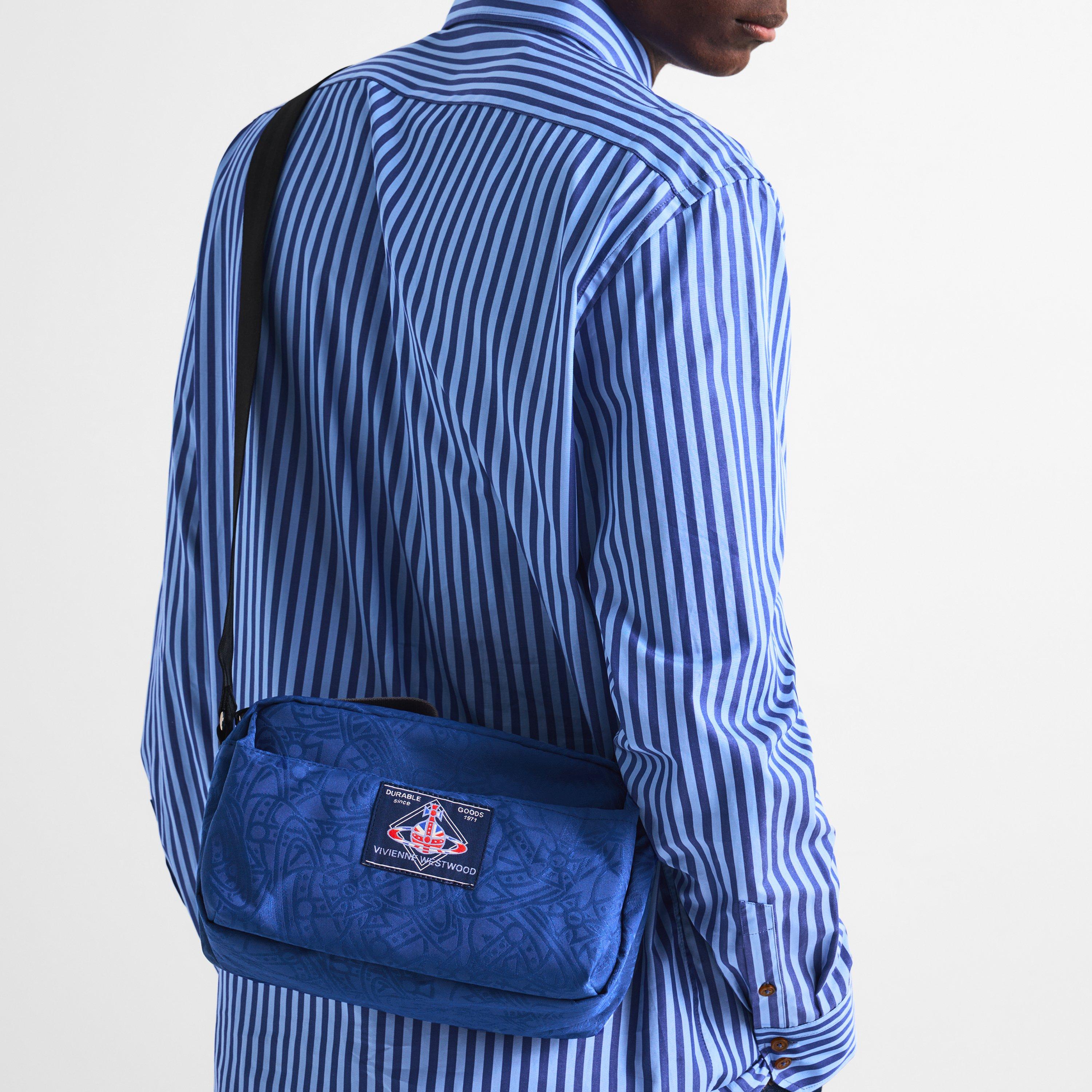 Blue - Vivienne Westwood - Men's Crossbody Bag - 3