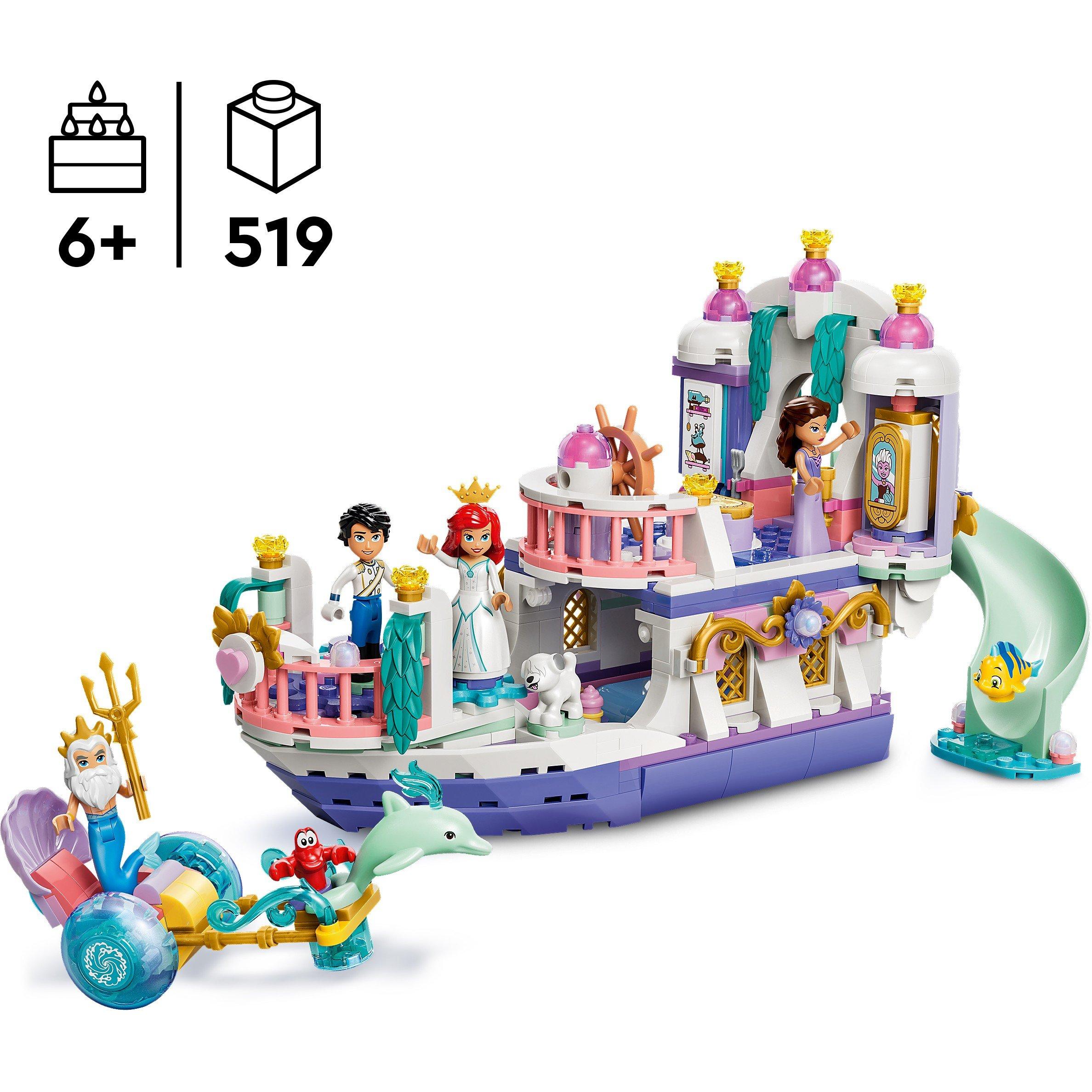 Ariels Boat - LEGO - LEGO Disney 43299 Jn63 - 3