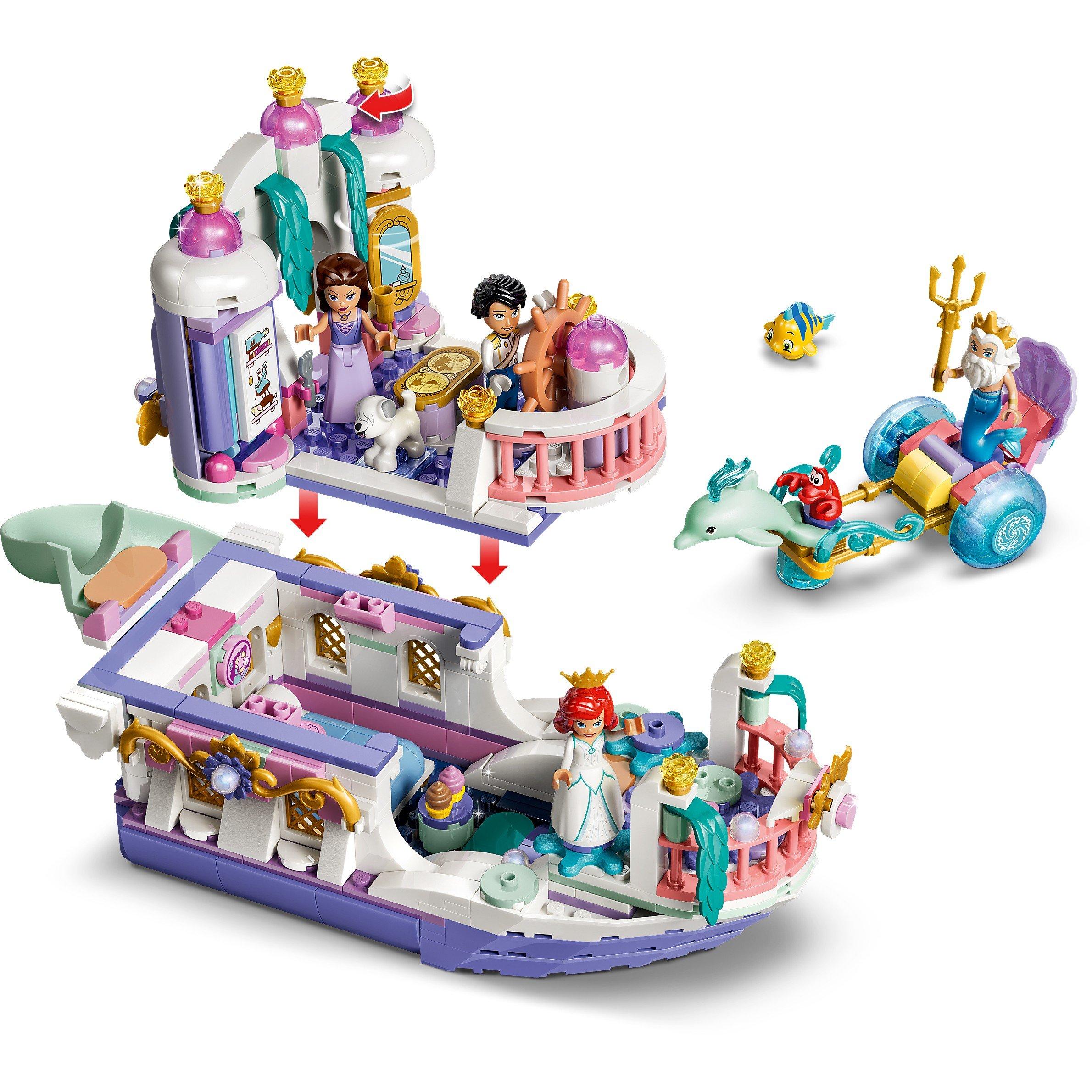 Ariels Boat - LEGO - LEGO Disney 43299 Jn63 - 4