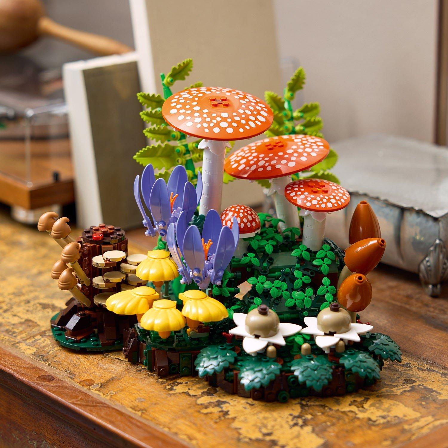 Wood Mushrooms - LEGO - Botanicals Building Block - 13