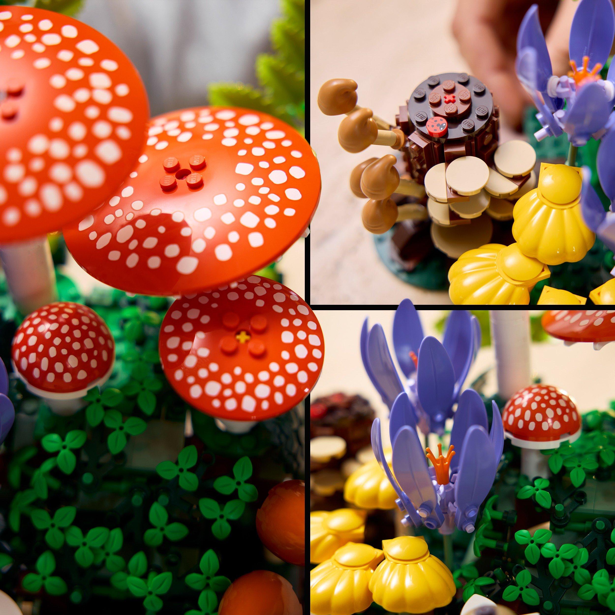 Wood Mushrooms - LEGO - LEGO BOTANICALS 1150 Jn63 - 5