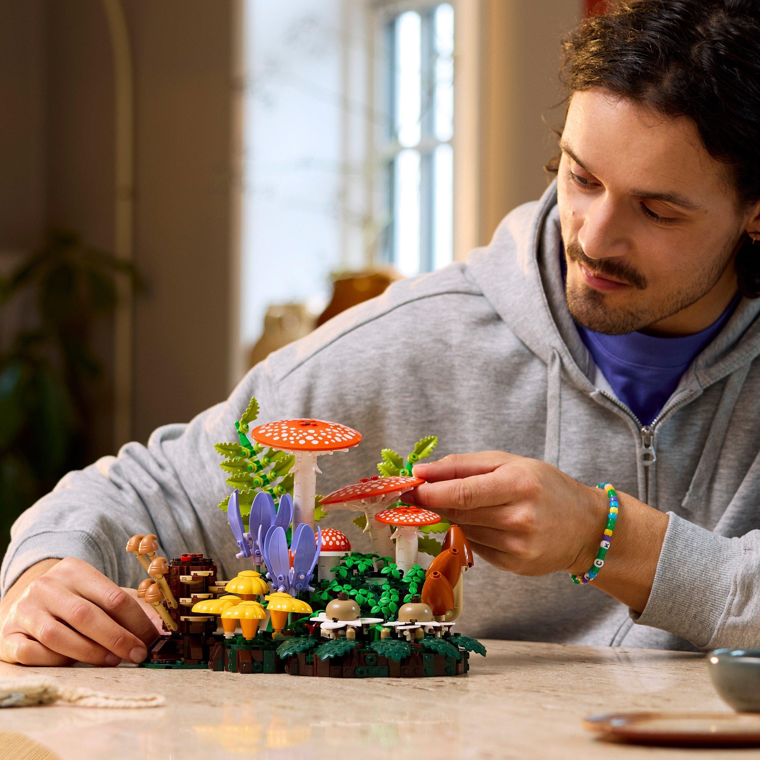 Wood Mushrooms - LEGO - LEGO BOTANICALS 1150 Jn63 - 7