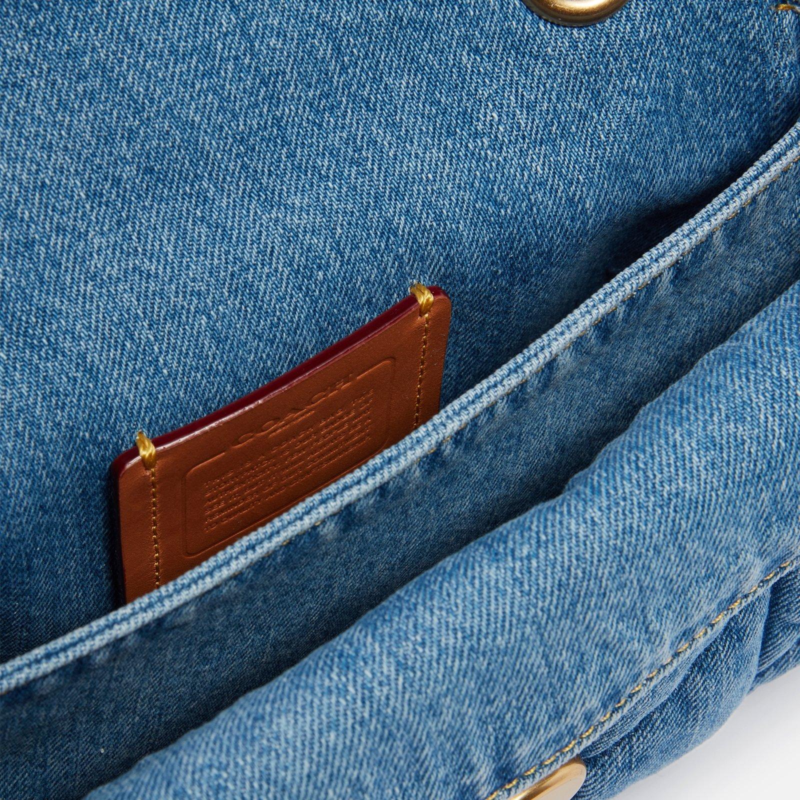 Indigo - Coach - Women's Shoulder Bag - 4