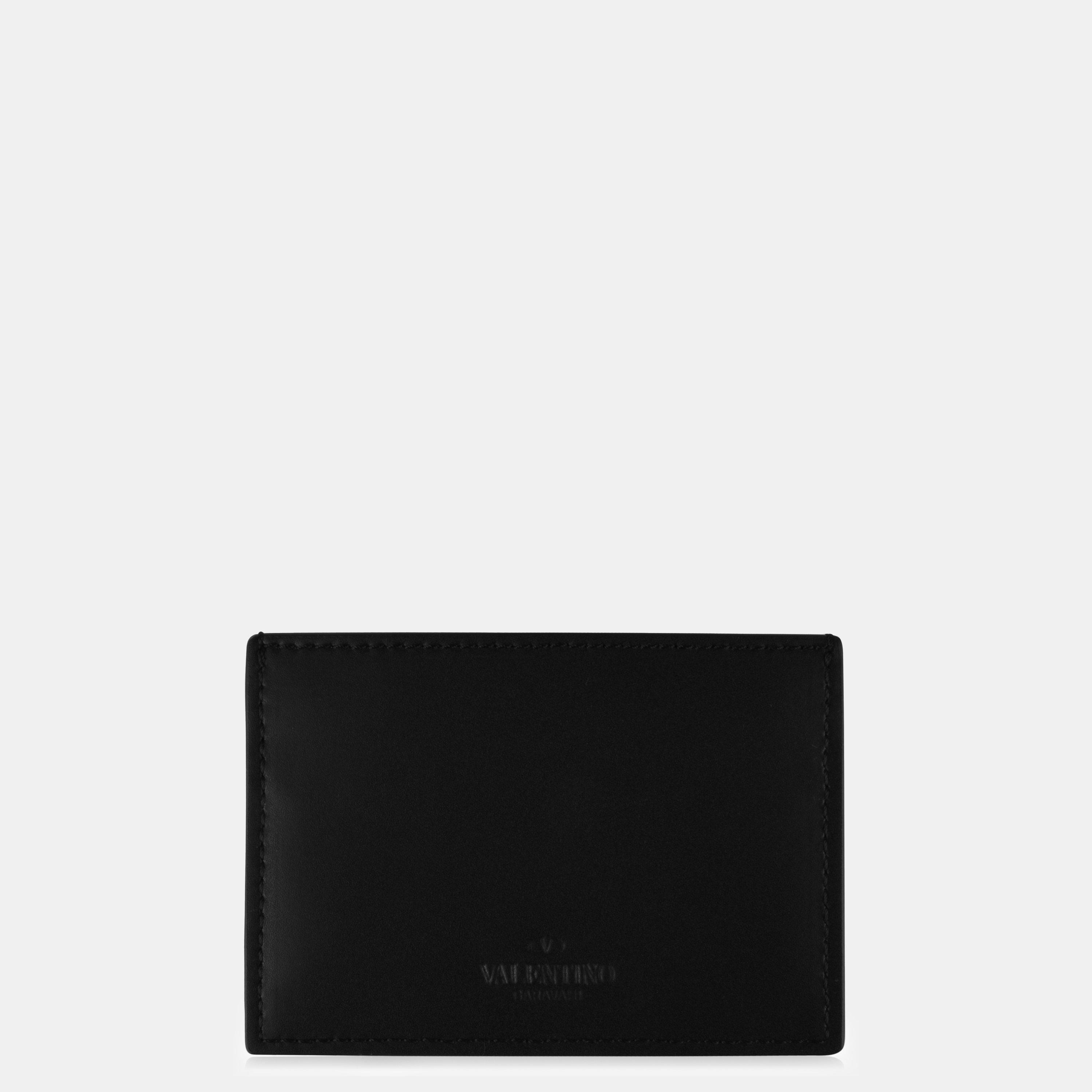Black 0NI - Valentino Garavani - Men's Vltn Billfold Wallet - 2