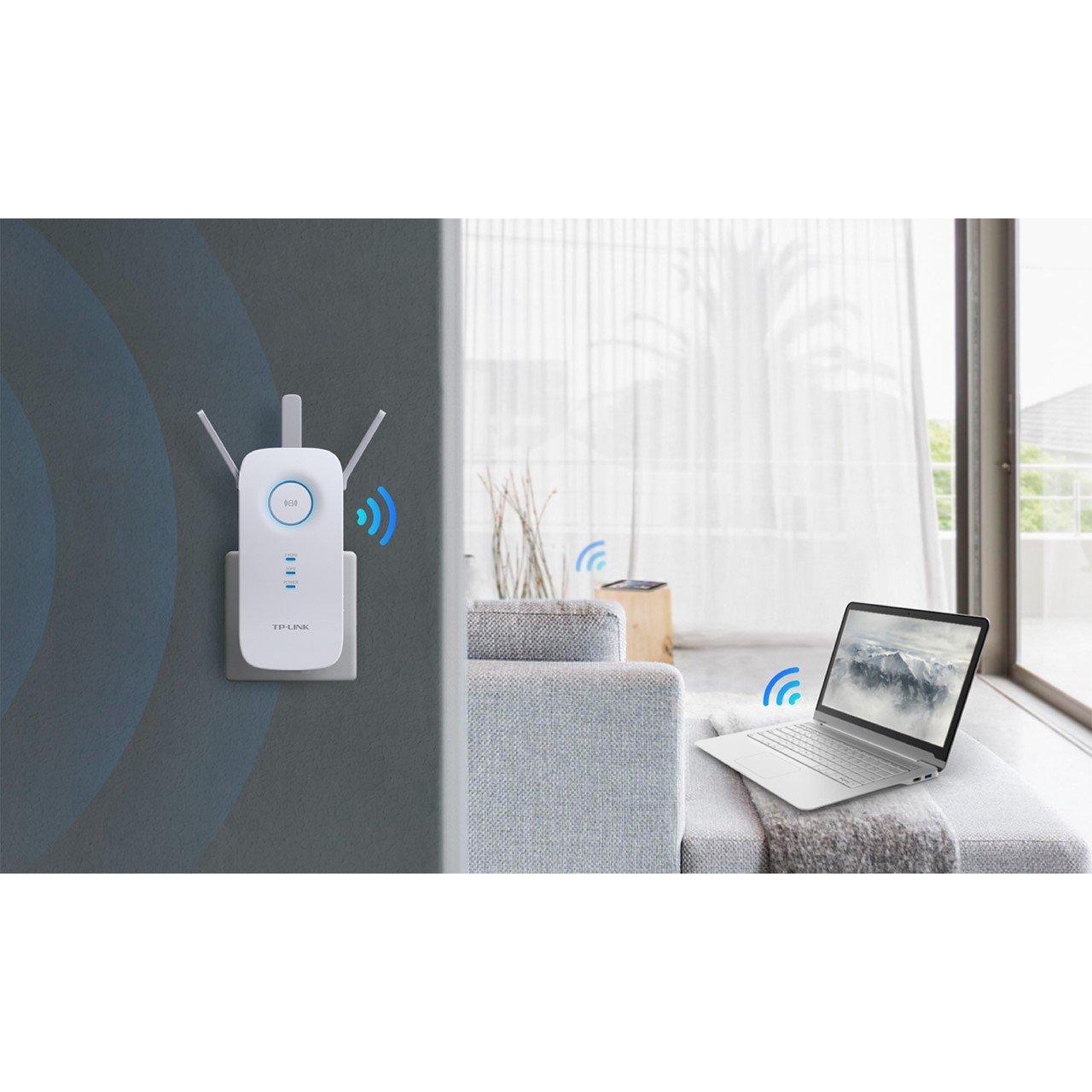 Weiß - TP-Link - TP-LINK RE450 WiFi Range Extender - AC 1750 Dual-band - 5