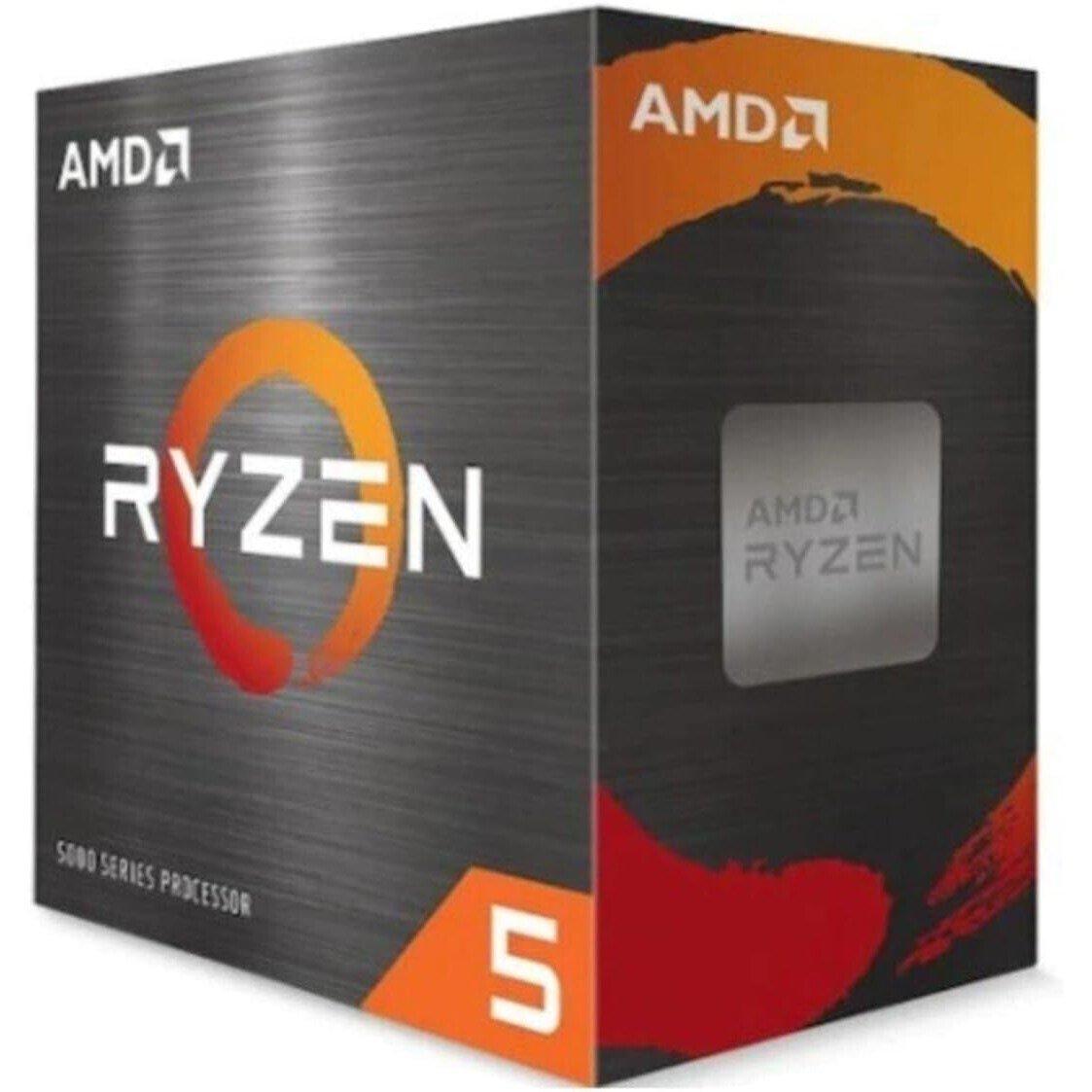Black - AMD - AMD Ryzen™ 5 5600X Desktop Processor