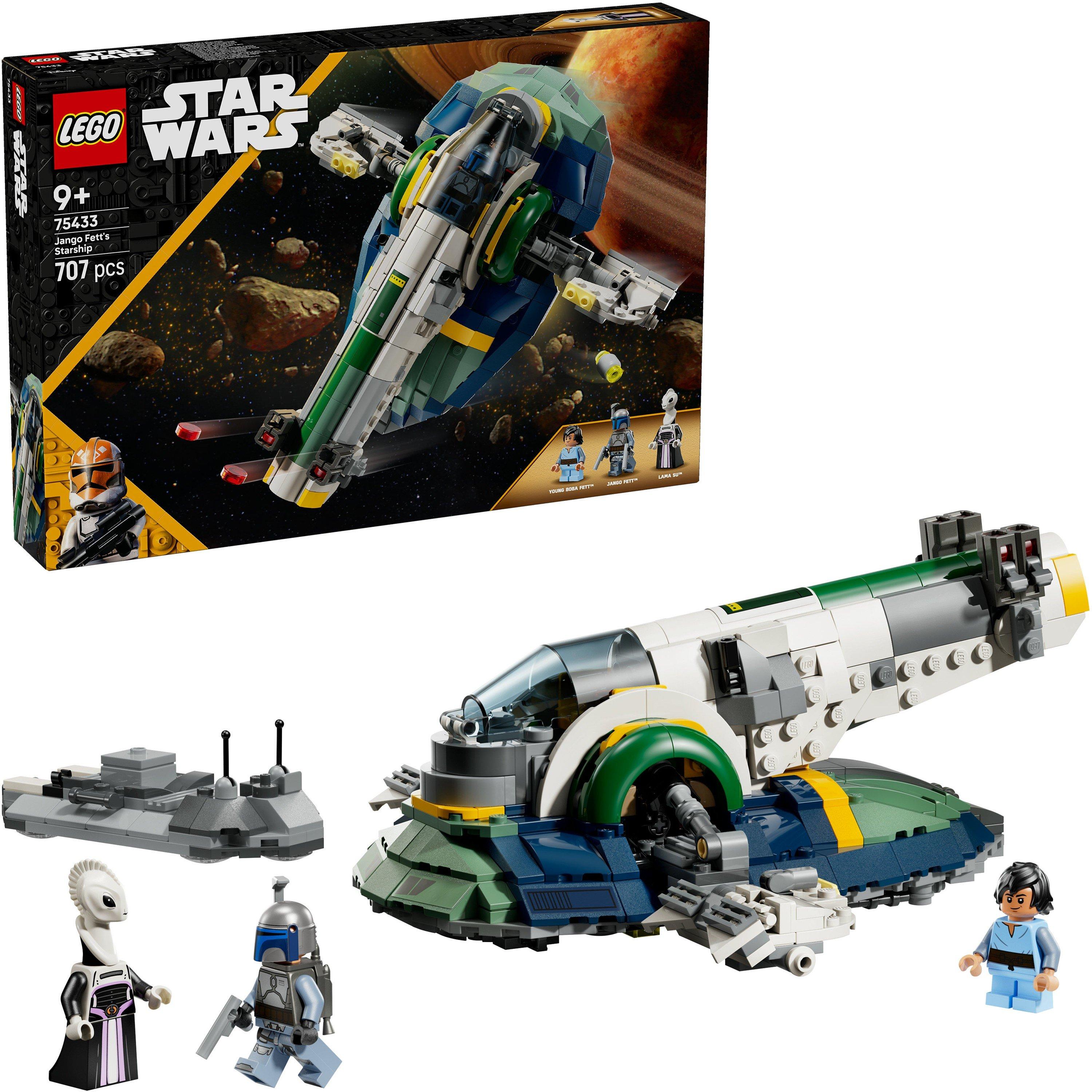TBC - LEGO - LEGO® Star Wars 75433 Attack of the Clones™ Jango Fett’s Starship Set - 1