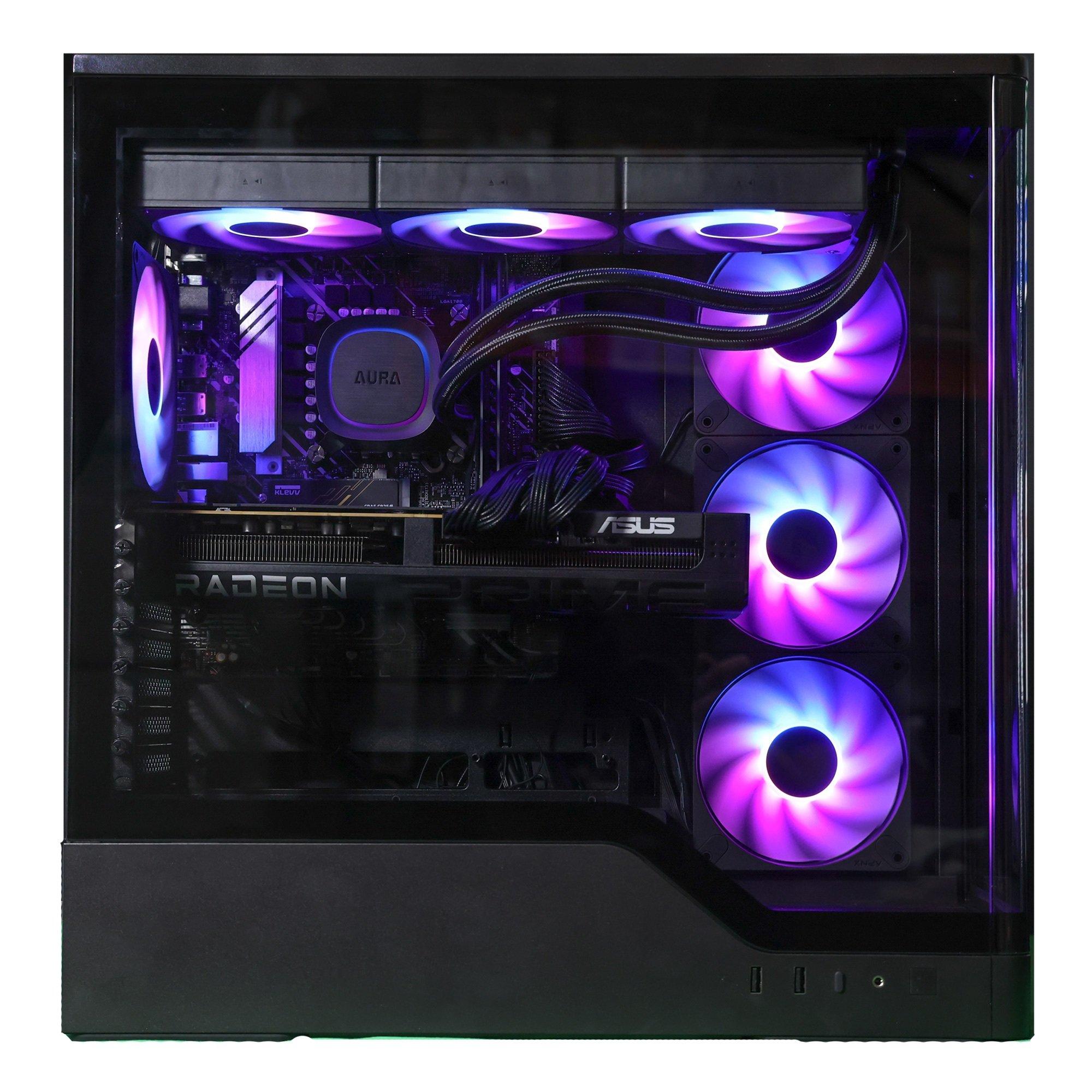 Schwarz - Entity - Entity Titan i7-12700F Radeon RX 9070 XT Gaming Desktop PC RX 907 00 - 3