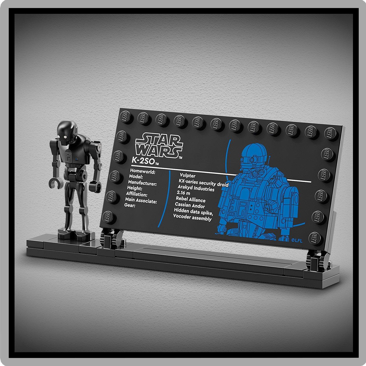 TBC - LEGO - LEGO® Star Wars 75434 Andor™ K-2SO™ Security Droid Fan Gift - 13