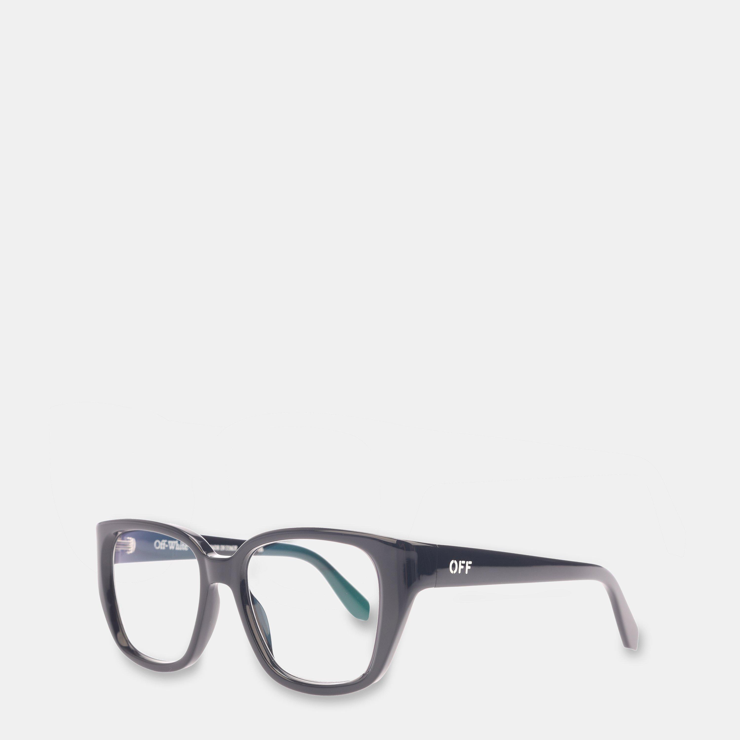 Off White Style Sun Reading Glasses - Black Blue