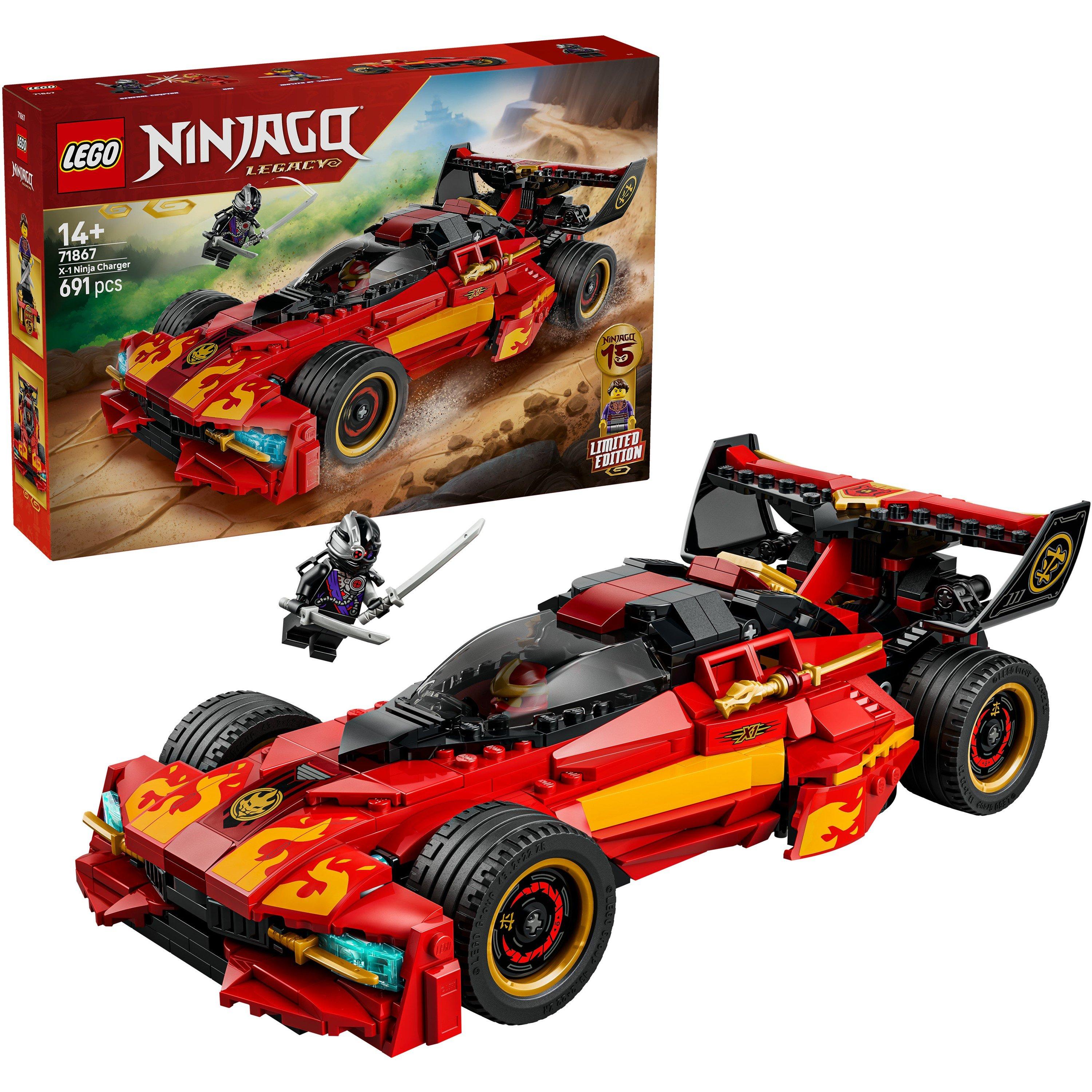 LEGO NINJAGO X-1 Ninja Charger 15th Anniversary Set 71867 | Sports