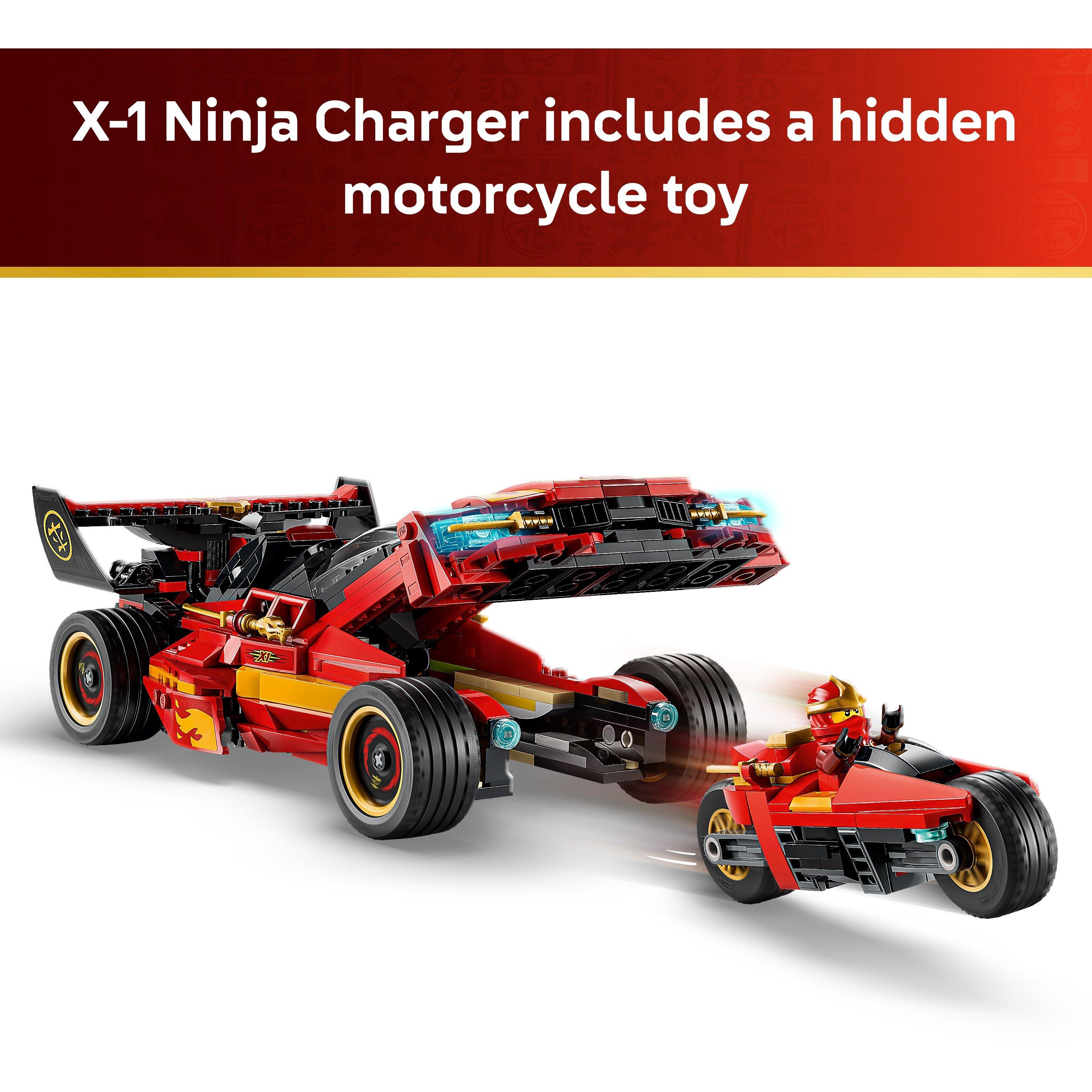 X1 Ninja Charge - LEGO - NINJAGO X-1 Ninja Charger 15th Anniversary Set 71867 - 4