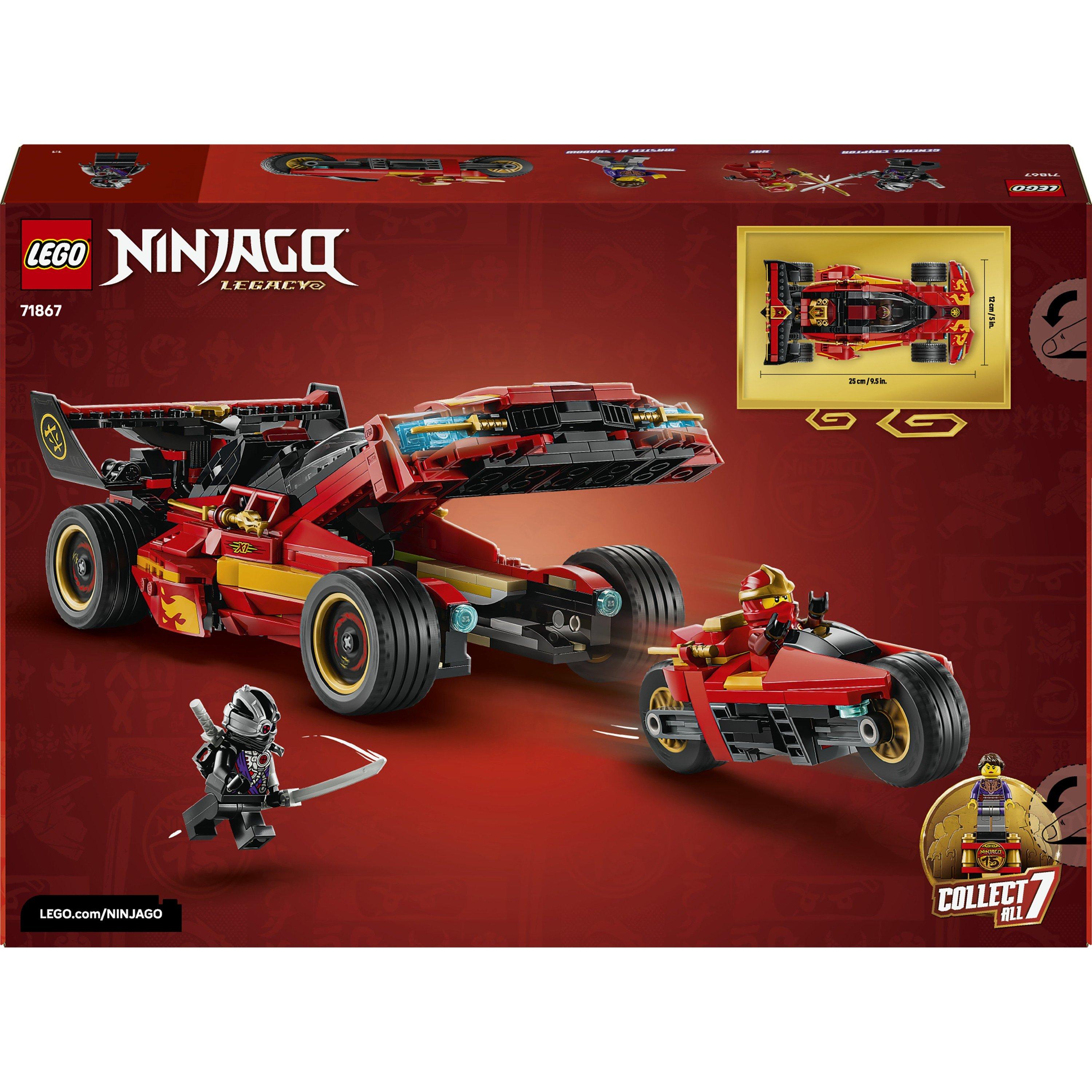 X1 Ninja Charge - LEGO - NINJAGO X-1 Ninja Charger 15th Anniversary Set 71867 - 8