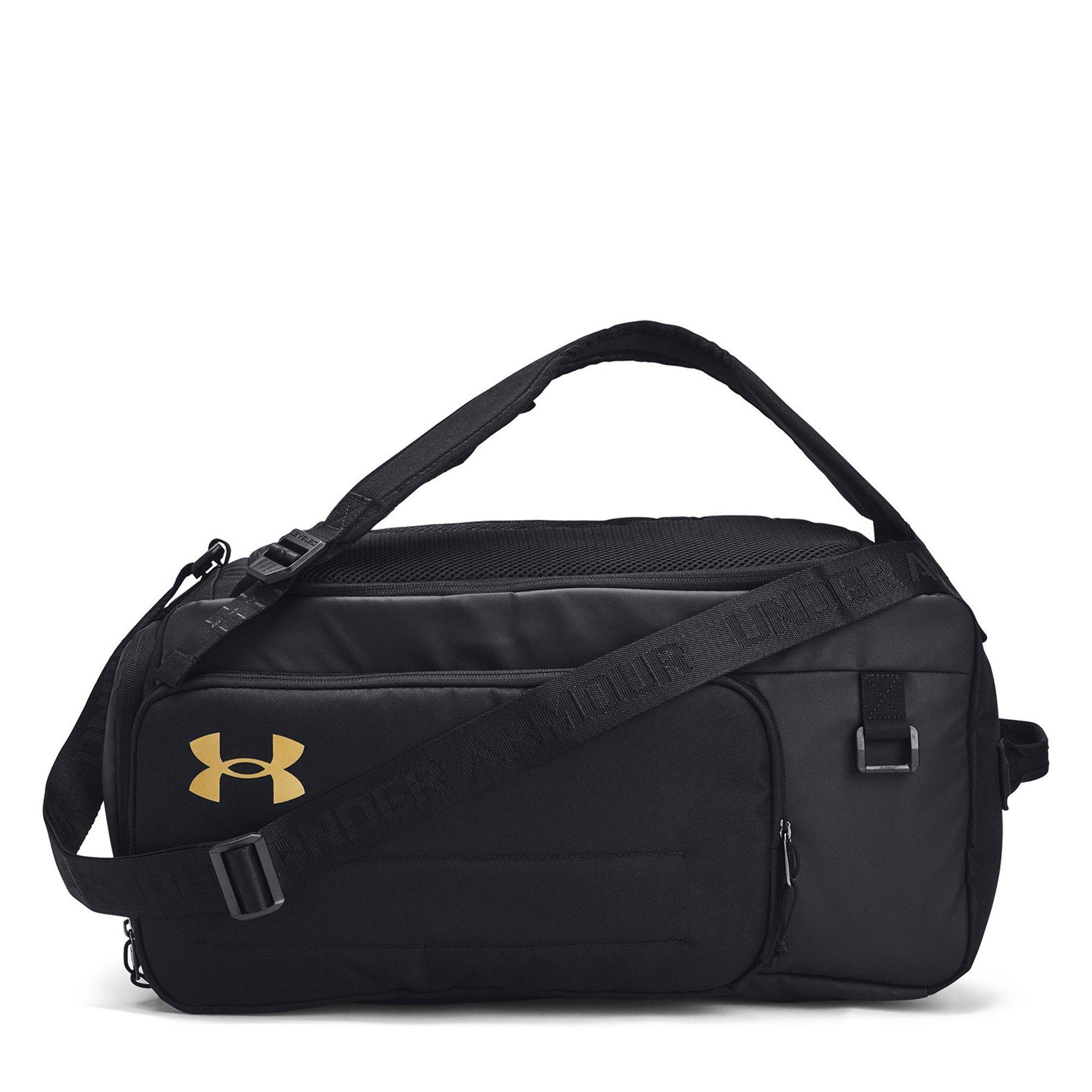 Black/Met.Gold - Under Armour - Men's Contain Duo Duffle Holdall - 1