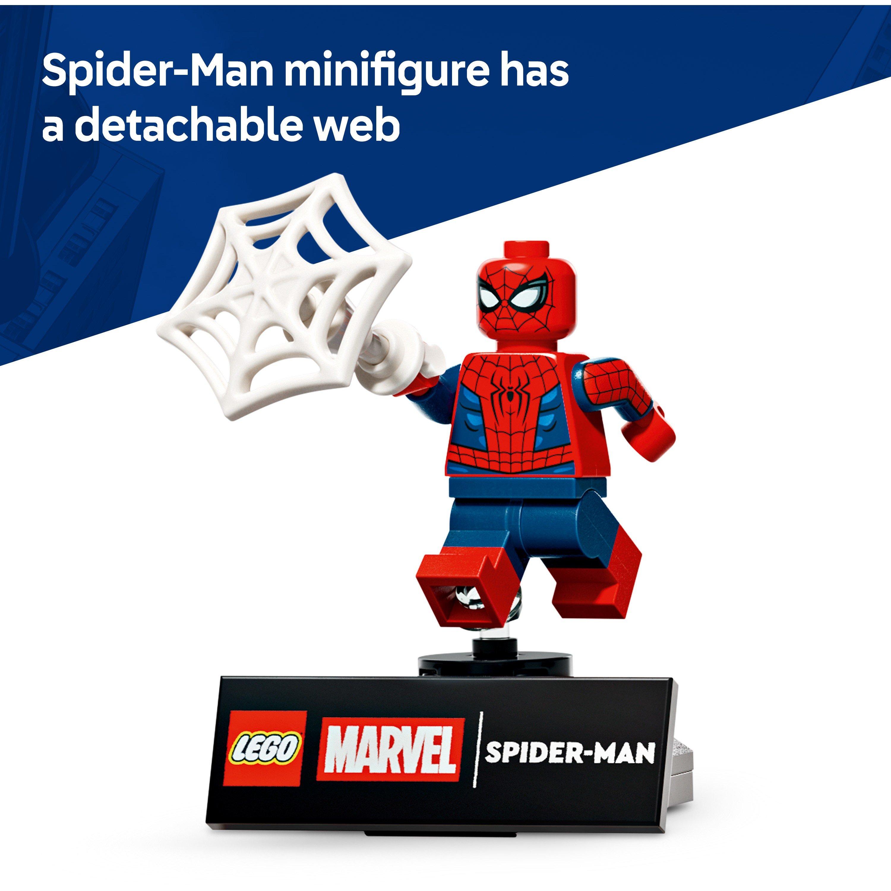 Super Heroes - LEGO - Marvel Spider-Man Hero Figure Building Toy 76346 - 6