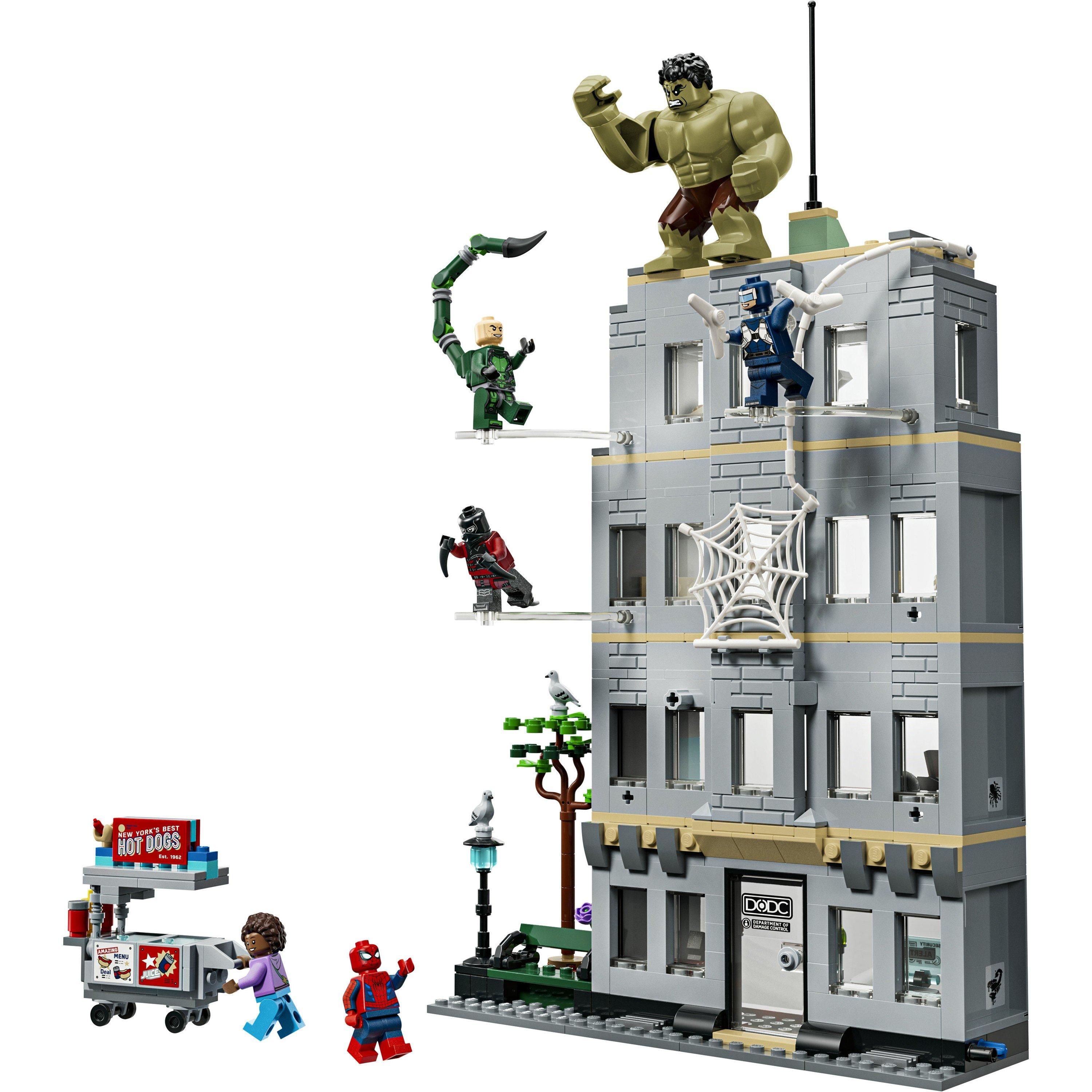 Super Heroes - LEGO - Marvel Spider-Man vs. Hulk Epic Clash Set 76350 - 2