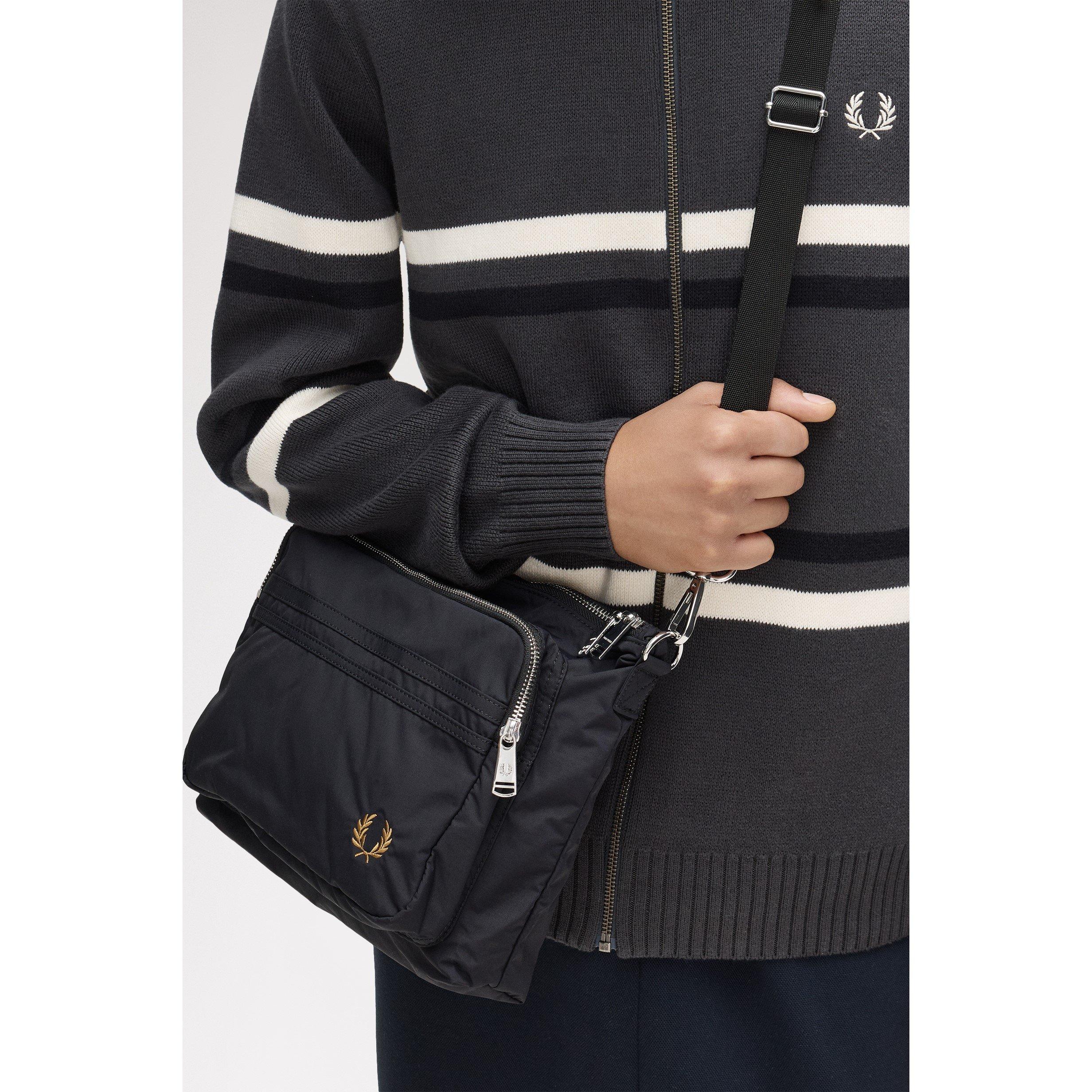 Black 102 - Fred Perry - Men's Cross Body Bag - 3