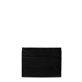 Polo Ralph Lauren Pebbled Pony Leather Cardholder