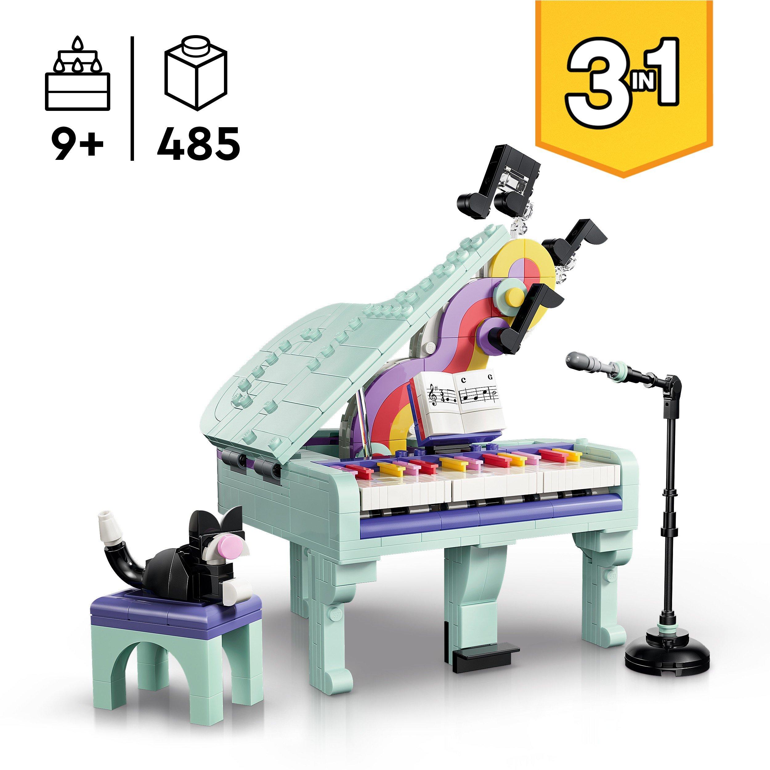 Decor Piano - LEGO - LEGO Creator 31392 Jn63 - 3