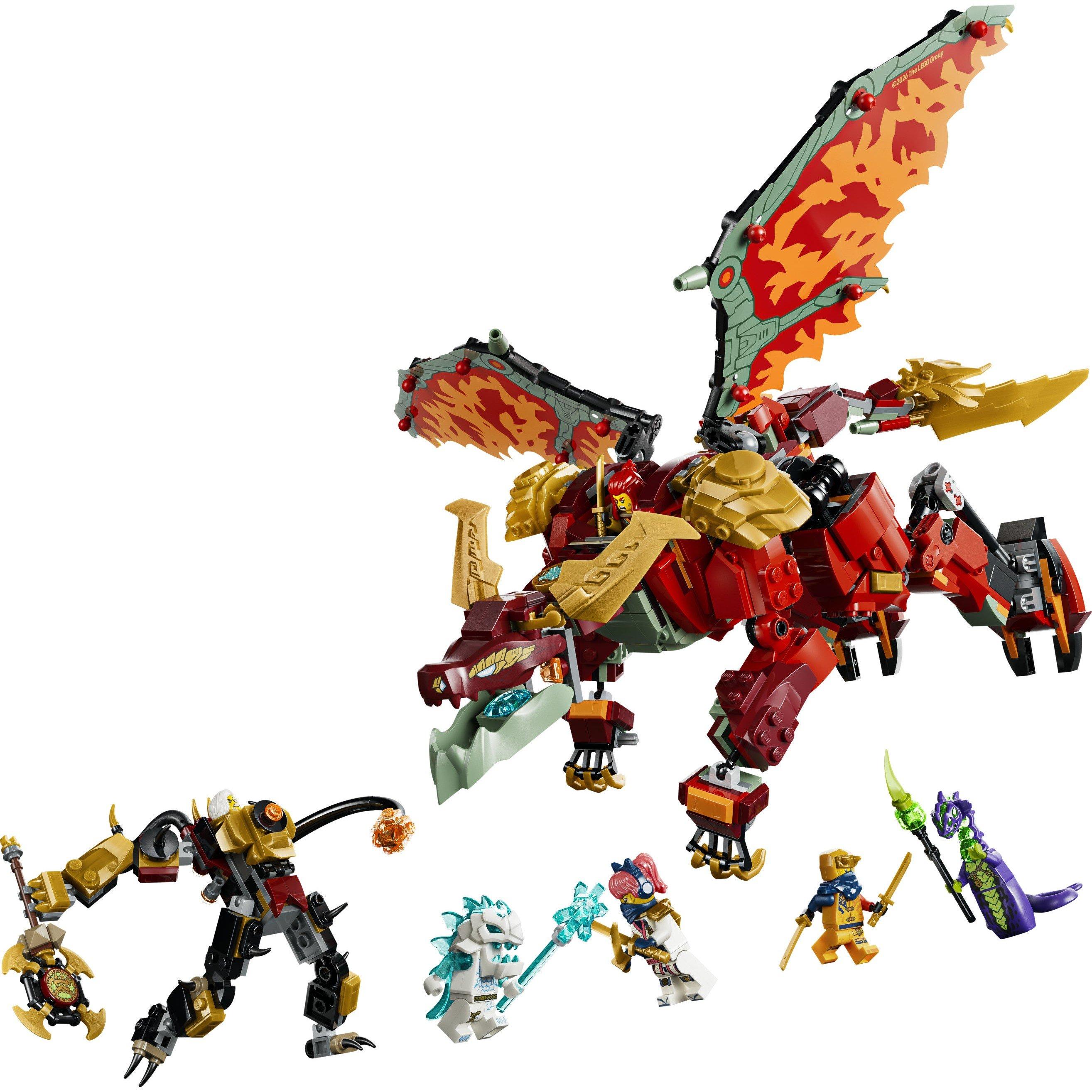 Wyldfyre - LEGO - LEGO Ninjago 71868 Jn63 - 2