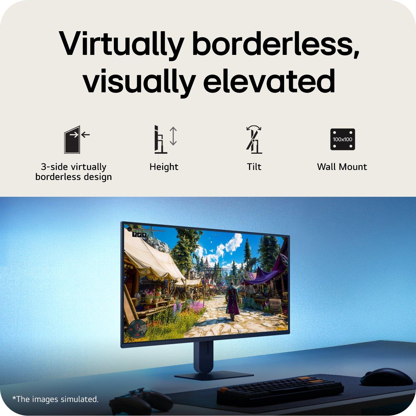 Black - LG - LG UltraGear G4 24G414B-B 24-inch Full HD 144Hz Gaming Monitor - 12
