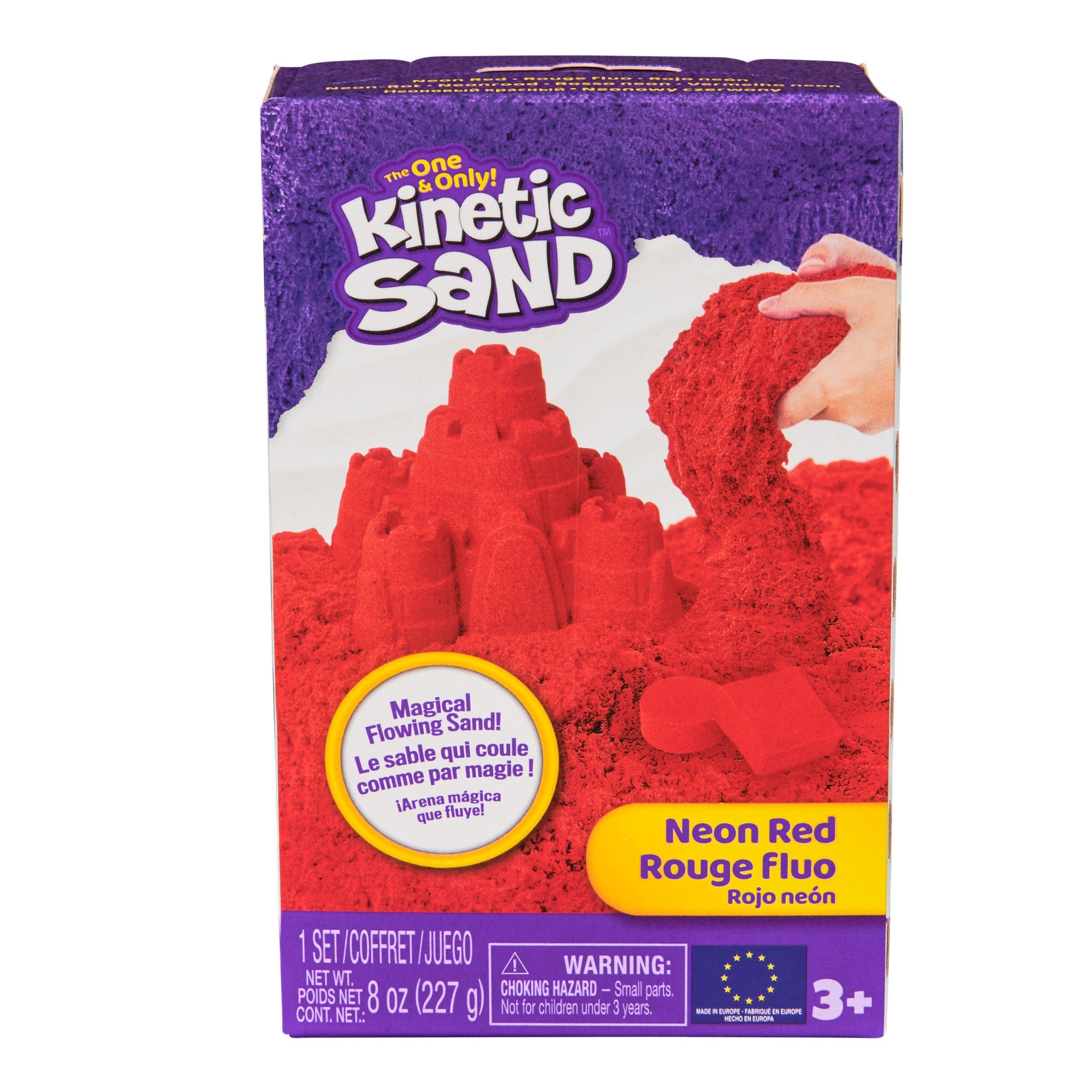 Multi - Kinetic - Sand 8oz Neon Box Assortment - 5