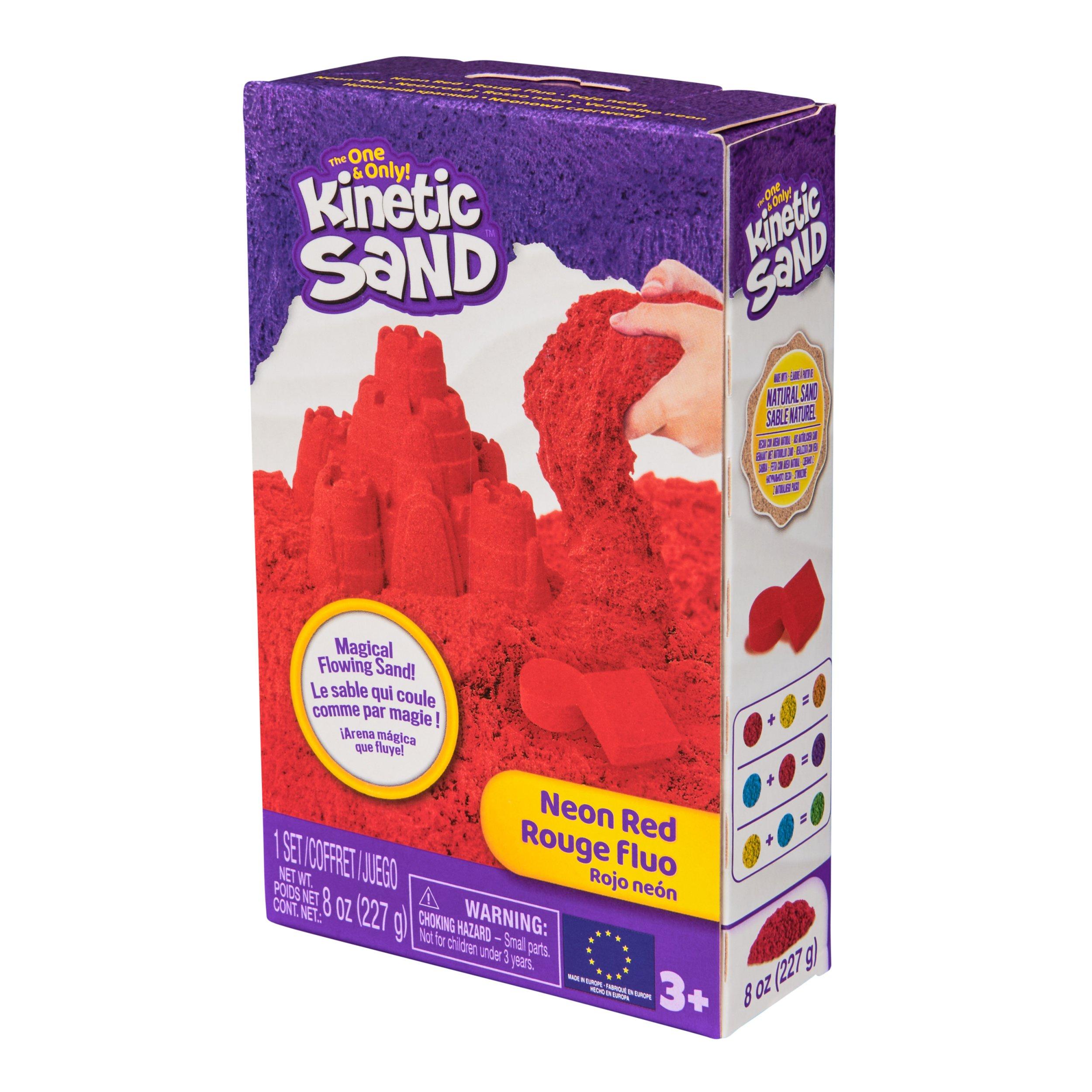 Multi - Kinetic - Sand 8oz Neon Box Assortment - 6