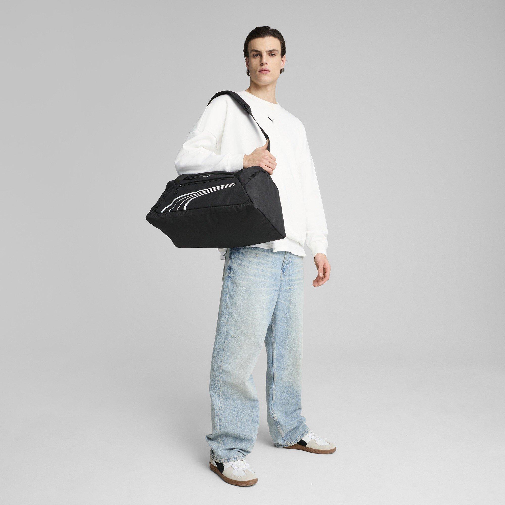 Puma Black - Puma - PUMA Fundamental Small Sports Duffel Bag - 6