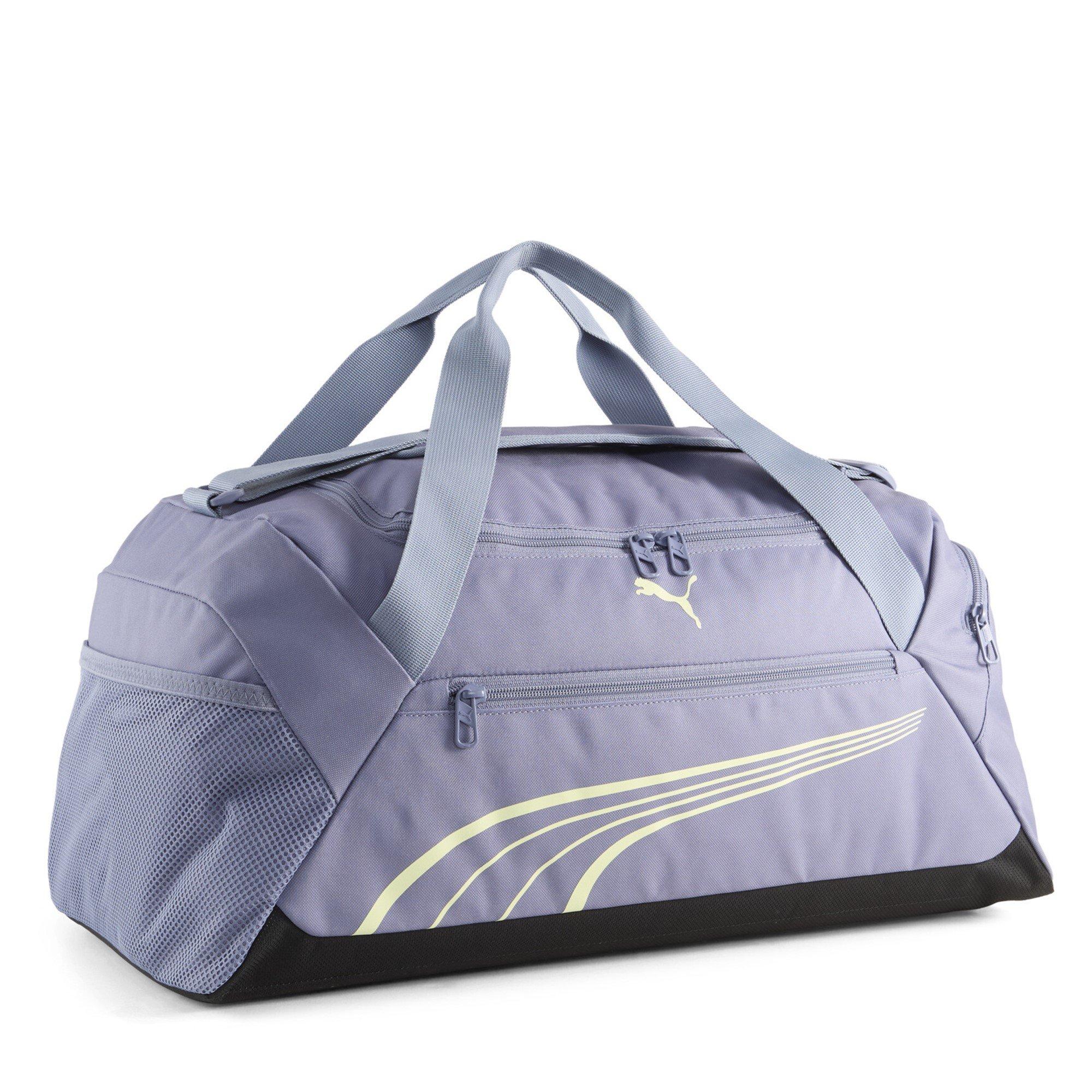 Gray Sky/Apple - Puma - PUMA Fundamental Small Sports Duffel Bag - 1
