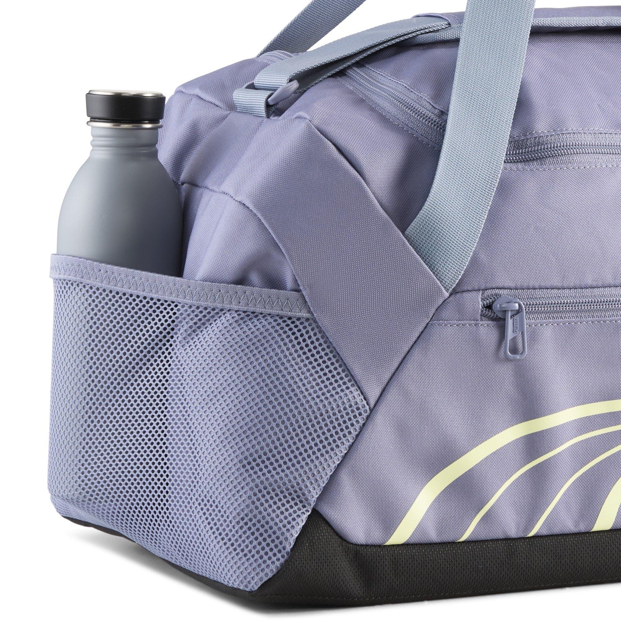 Gray Sky/Apple - Puma - PUMA Fundamental Small Sports Duffel Bag - 4