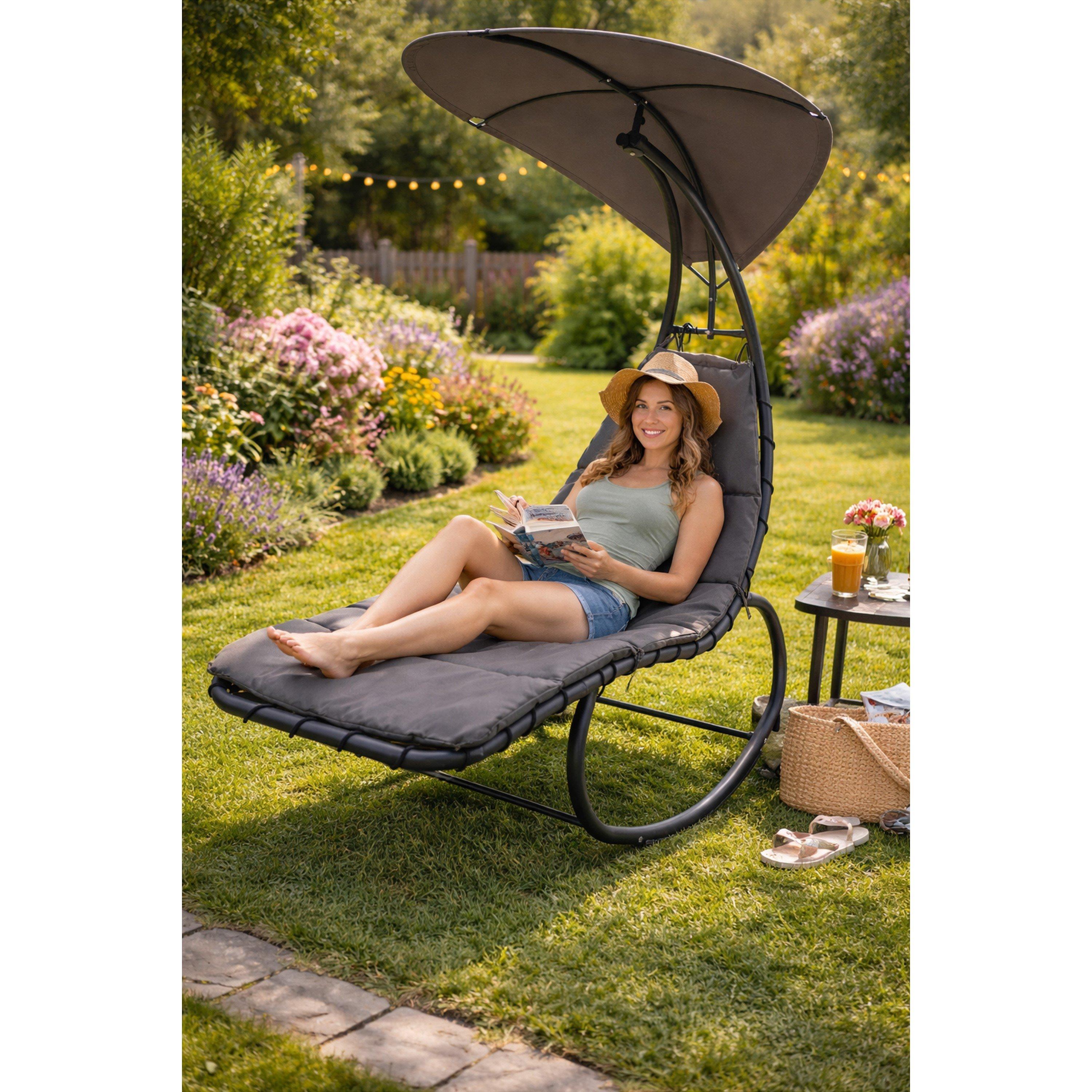 Grey - Redcliffs - Rocking Dream Chair - 4