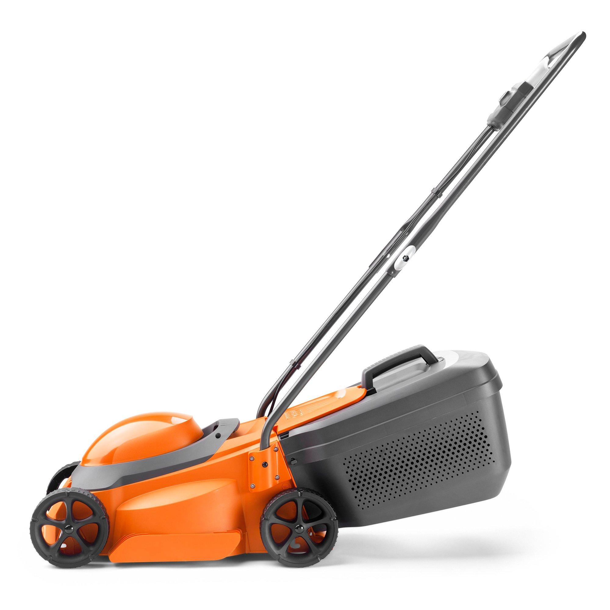 ORANGE - Flymo - SimpliMow 300 Electric Corded Rotary Lawnmower and Grass Trimmer Twin Pack - 5
