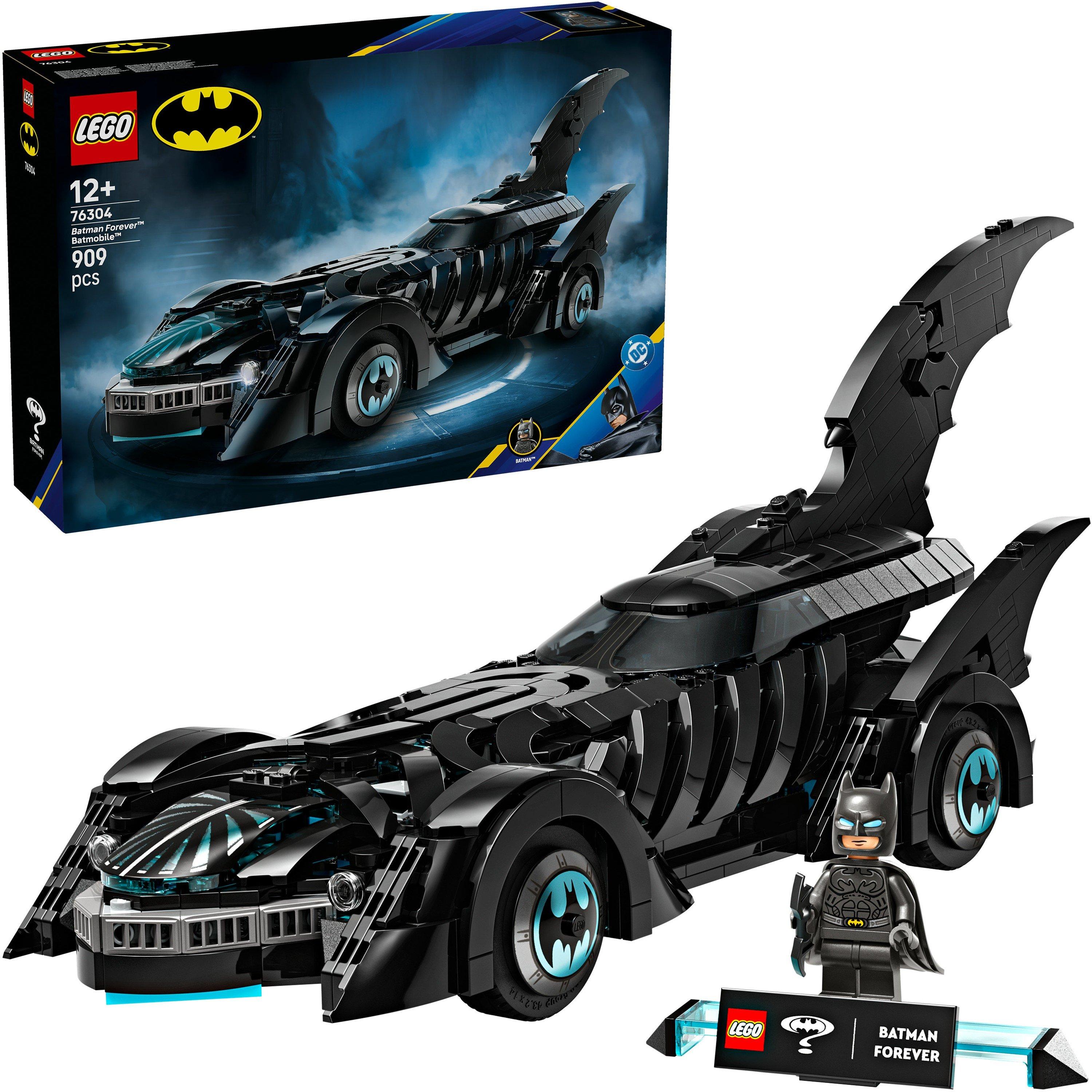 Batmobile - LEGO - LEGO® DC Batman™ 76304: Batman Forever™ Batmobile™ Super Hero™ Toy for Kids - 1