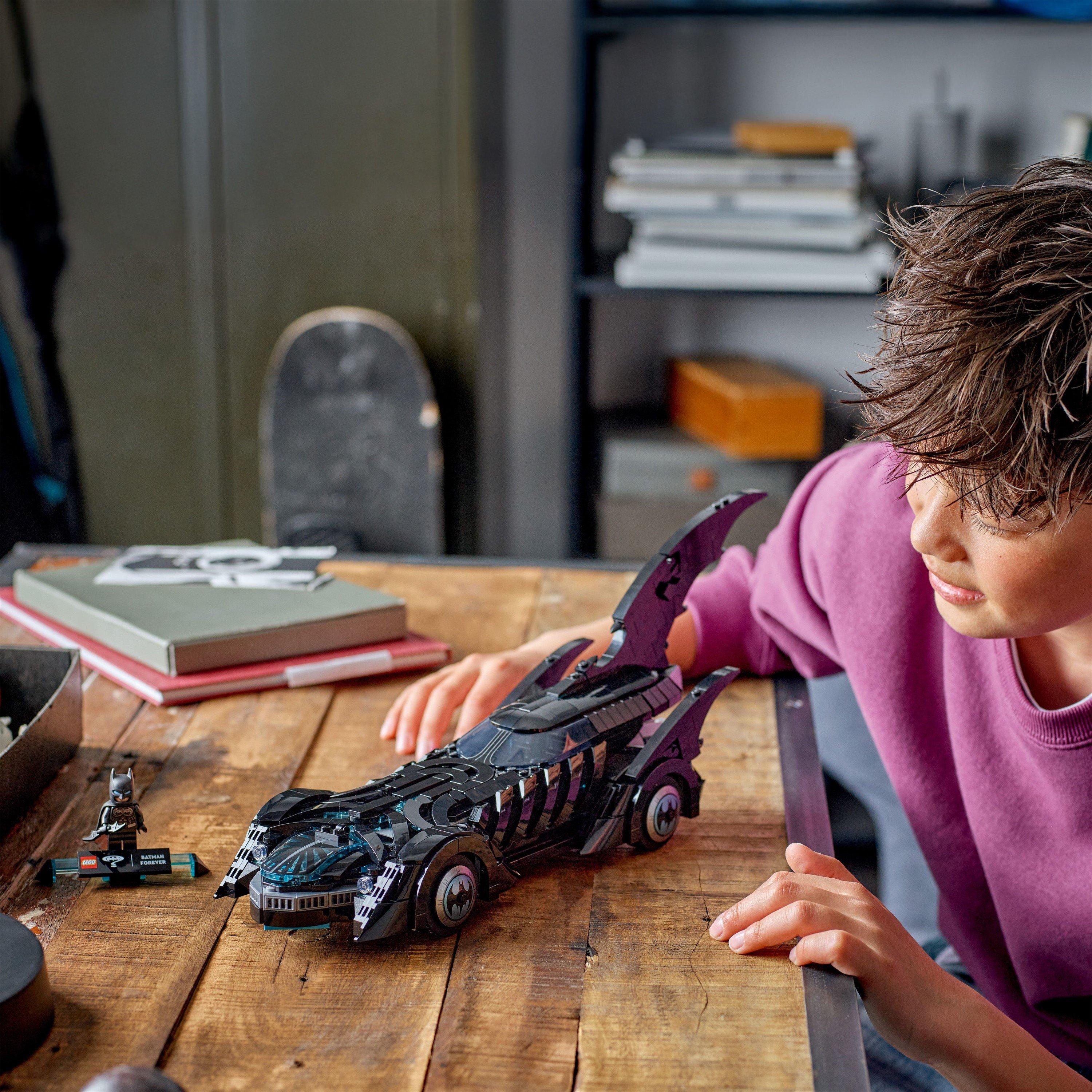 Batmobile - LEGO - LEGO® DC Batman™ 76304: Batman Forever™ Batmobile™ Super Hero™ Toy for Kids - 4