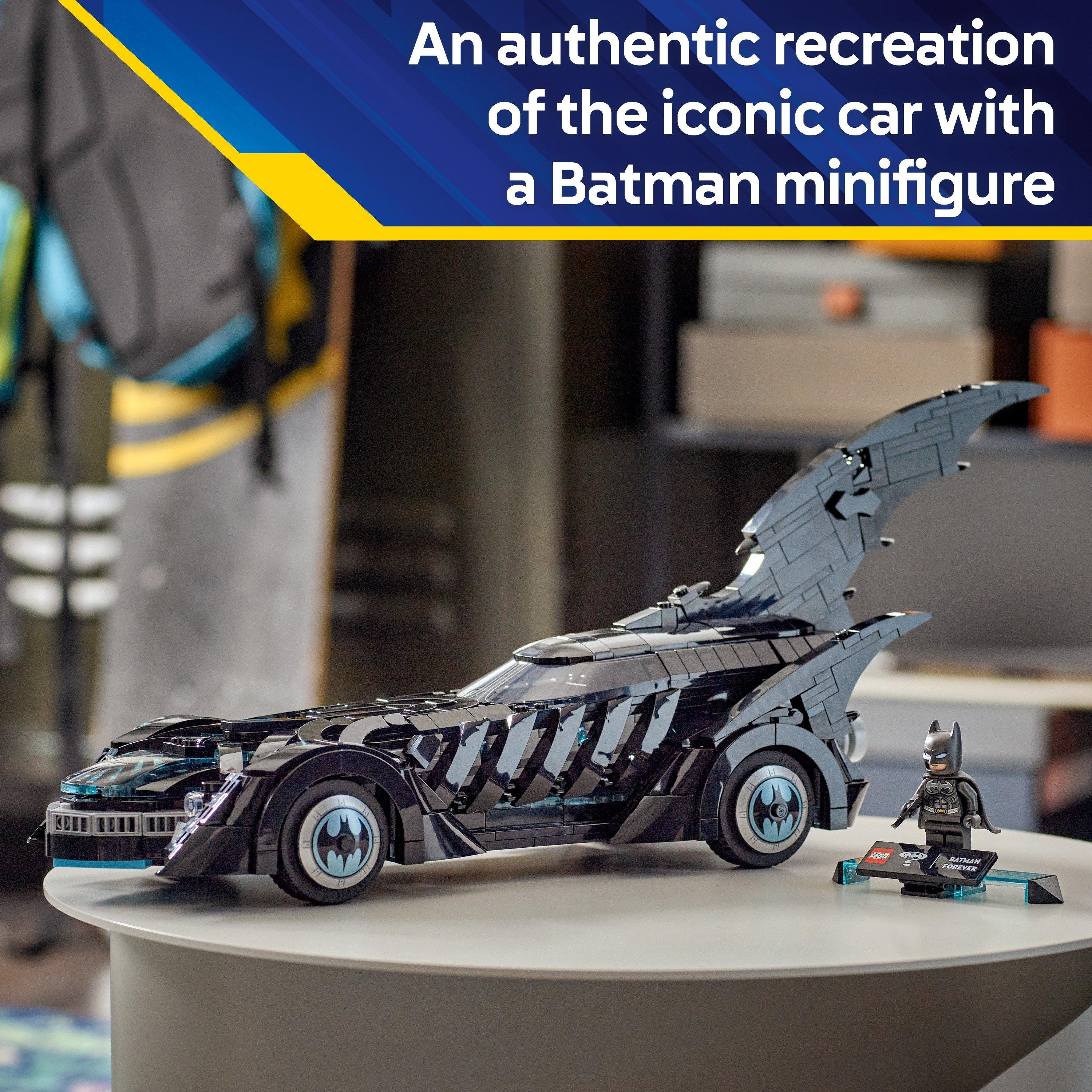 Batmobile - LEGO - LEGO® DC Batman™ 76304: Batman Forever™ Batmobile™ Super Hero™ Toy for Kids - 6