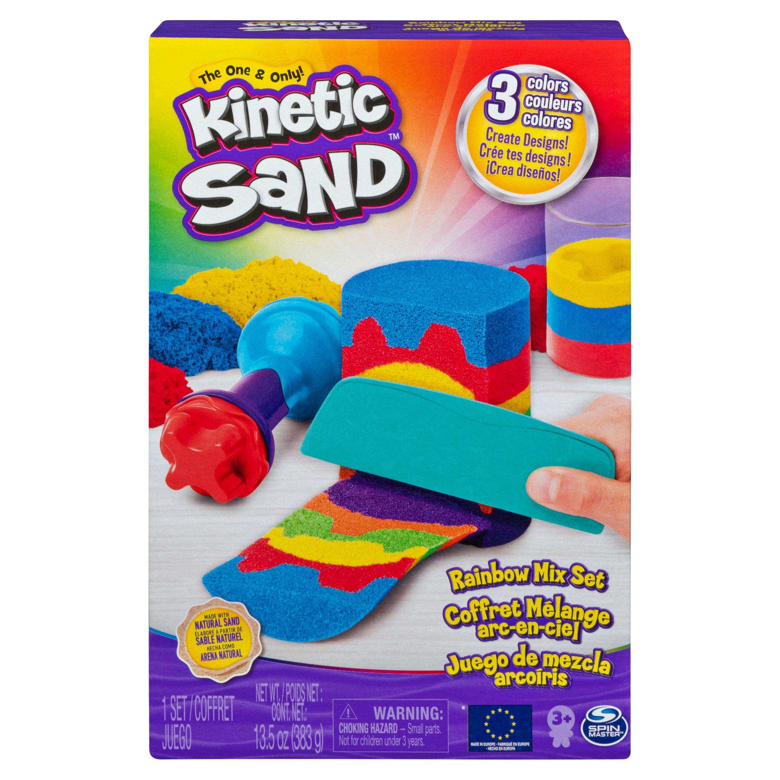 Multi - Kinetic - Sand Rainbow Mix Set - 1
