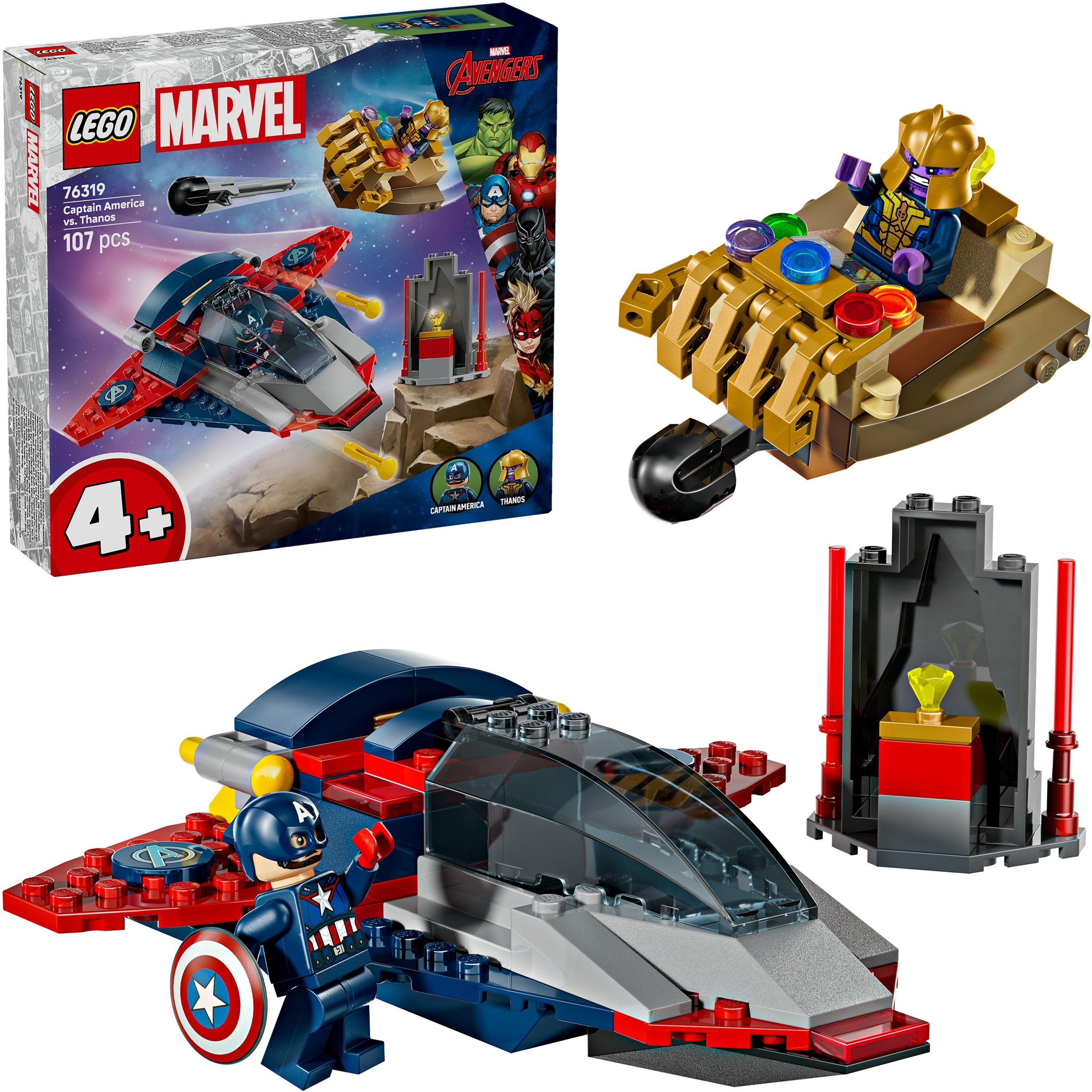 AmericaVsThanos - LEGO - LEGO® Marvel 76319 Captain America vs. Thanos with 2 Minifigures - 1