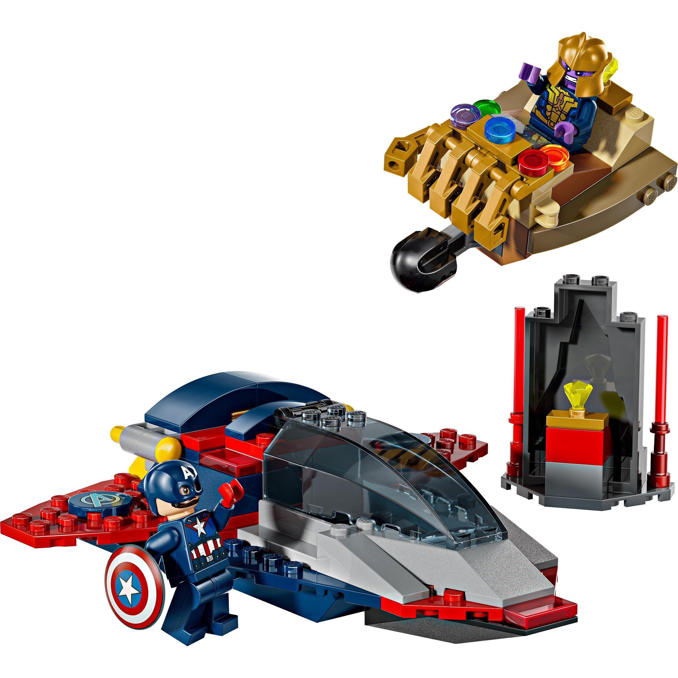AmericaVsThanos - LEGO - LEGO® Marvel 76319 Captain America vs. Thanos with 2 Minifigures - 2