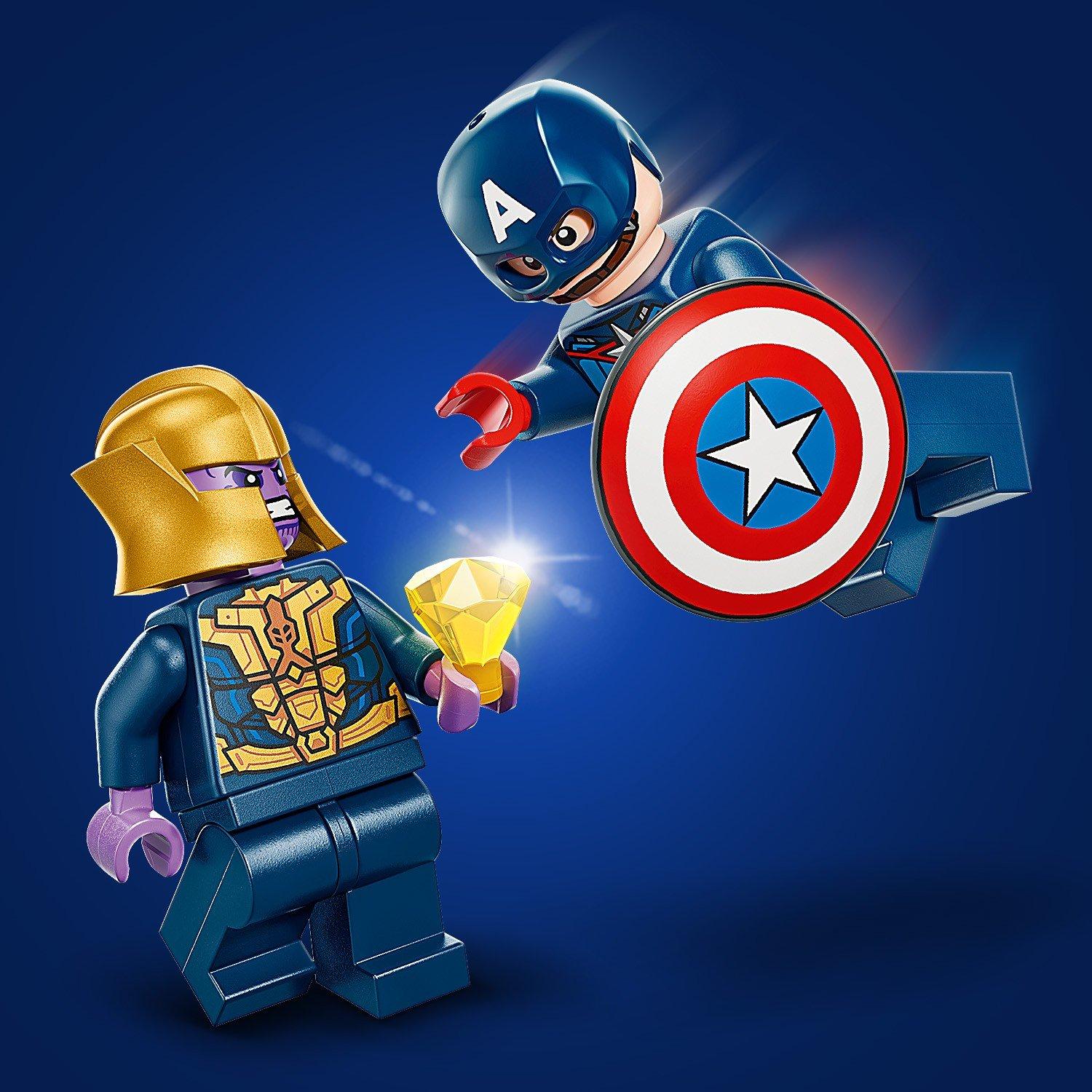 AmericaVsThanos - LEGO - LEGO® Marvel 76319 Captain America vs. Thanos with 2 Minifigures - 12