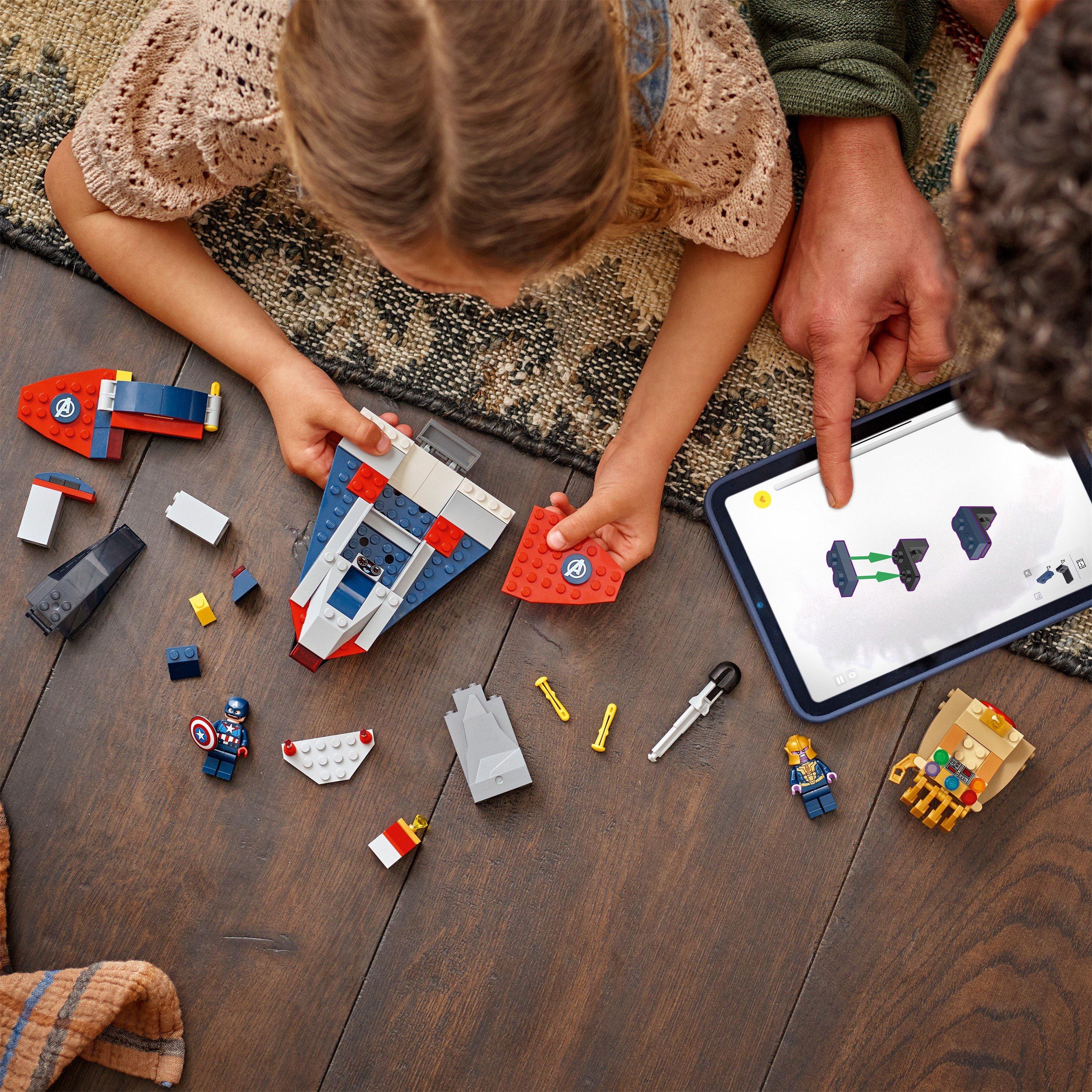 AmericaVsThanos - LEGO - LEGO® Marvel 76319 Captain America vs. Thanos with 2 Minifigures - 3