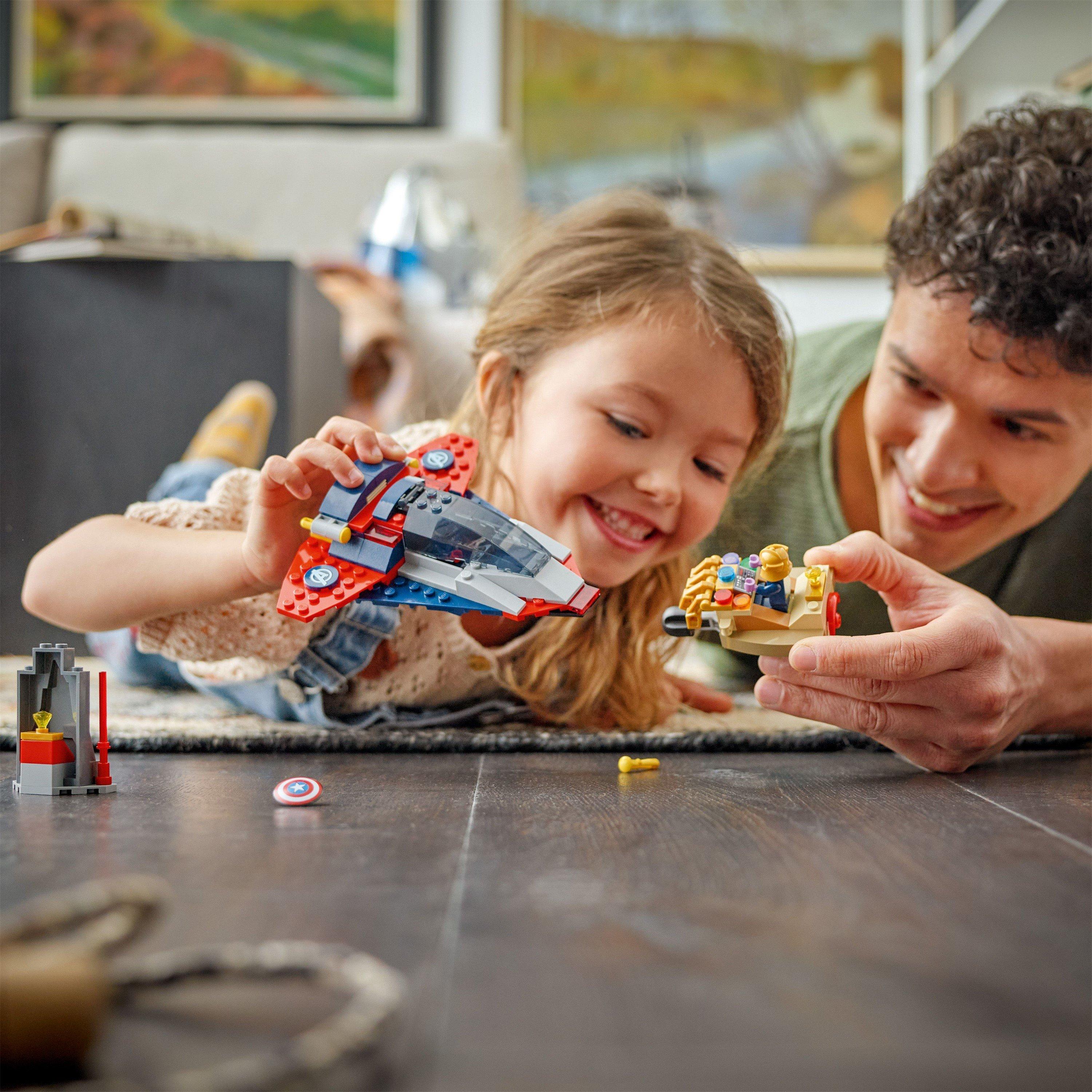 AmericaVsThanos - LEGO - LEGO® Marvel 76319 Captain America vs. Thanos with 2 Minifigures - 4