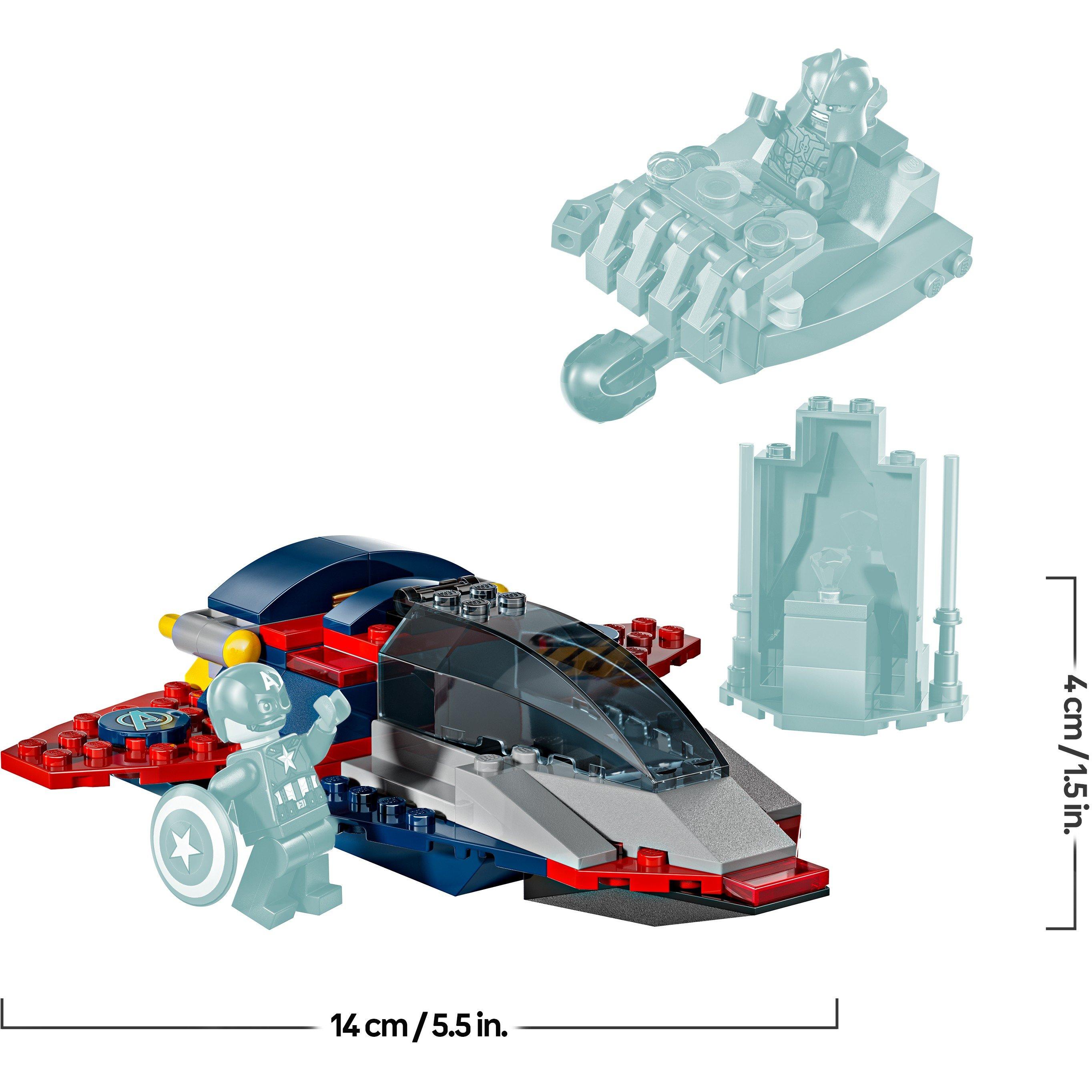 AmericaVsThanos - LEGO - LEGO® Marvel 76319 Captain America vs. Thanos with 2 Minifigures - 8