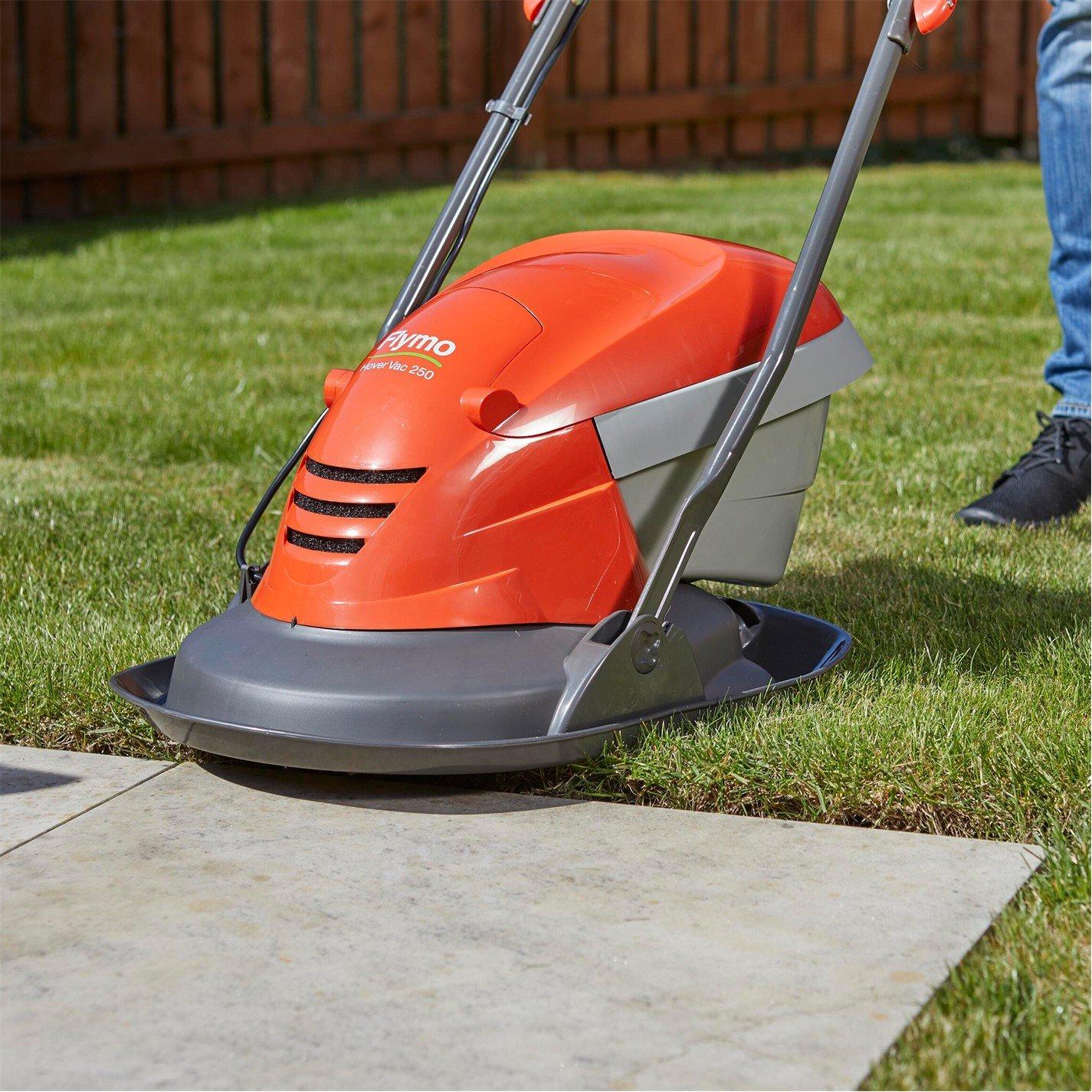 ORANGE - Flymo - Hover Vac 250 Electric Corded Hover Lawnmower - 4