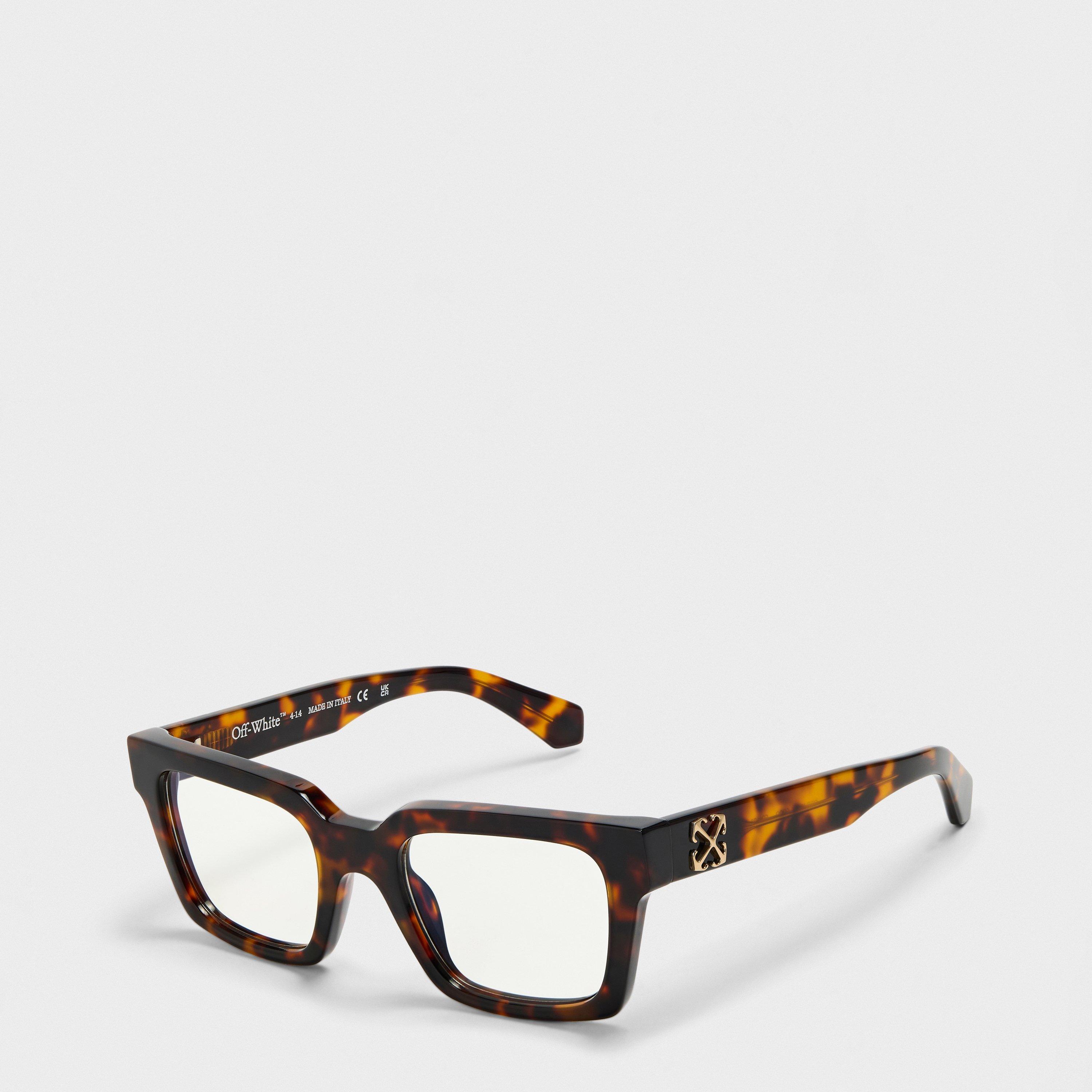 Off White Reading Glasses - Havana