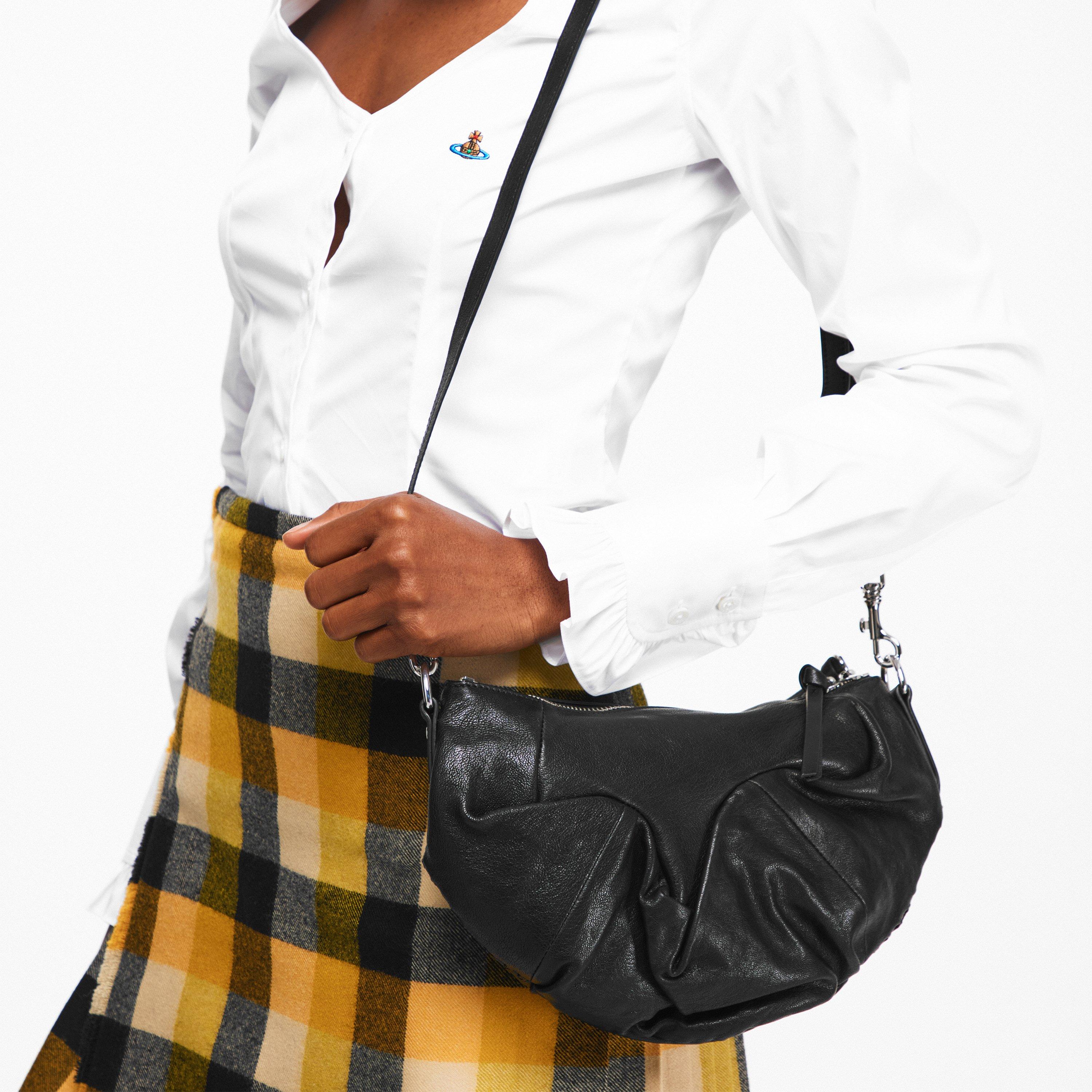 Black - Vivienne Westwood - Women's Viv Anges Small Shoulder Bag - 3