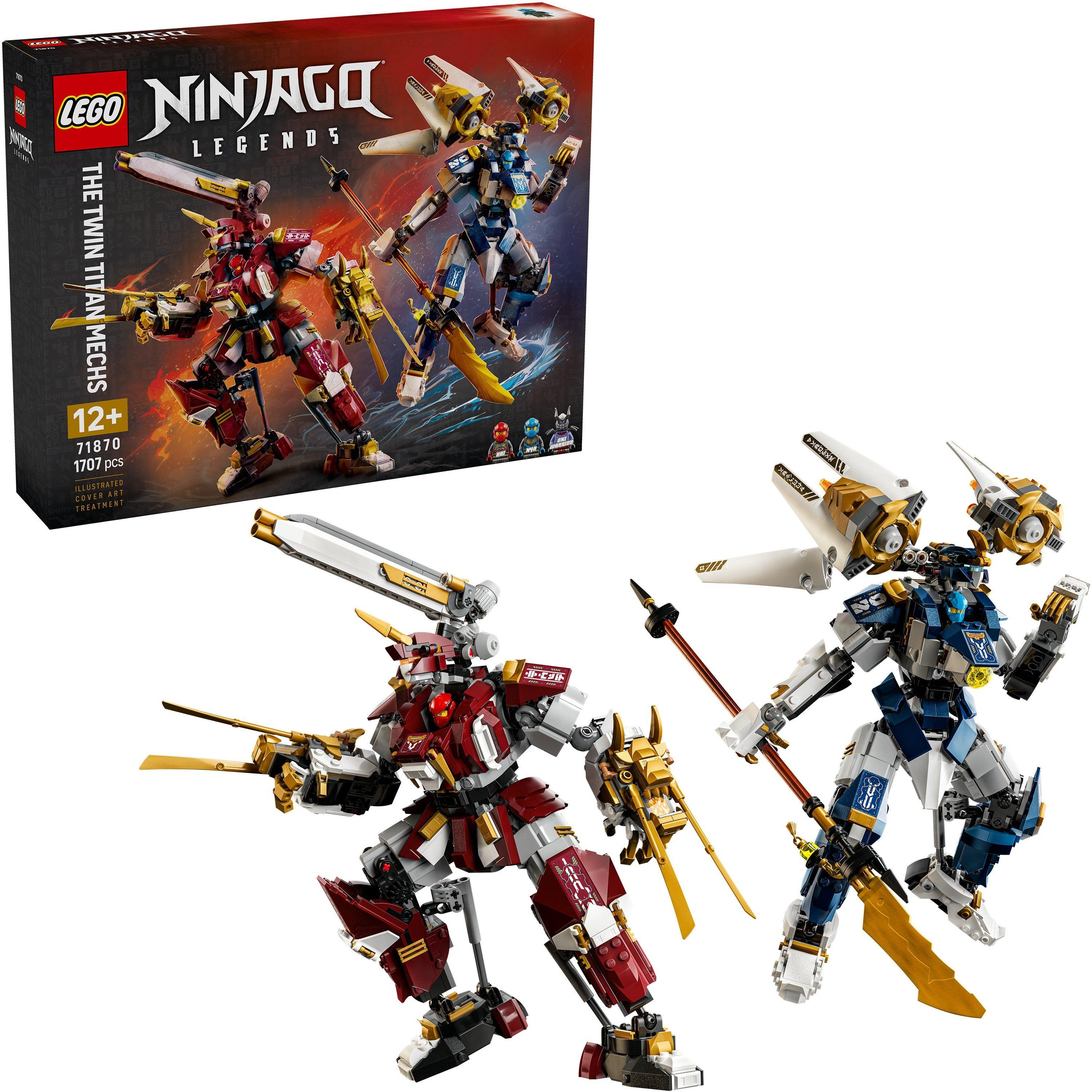 Lego  Kids Ninjago Building Block - Twin Titan Mech
