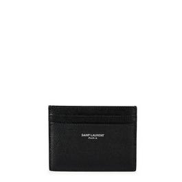 Saint Laurent Grained Leather Card Holder