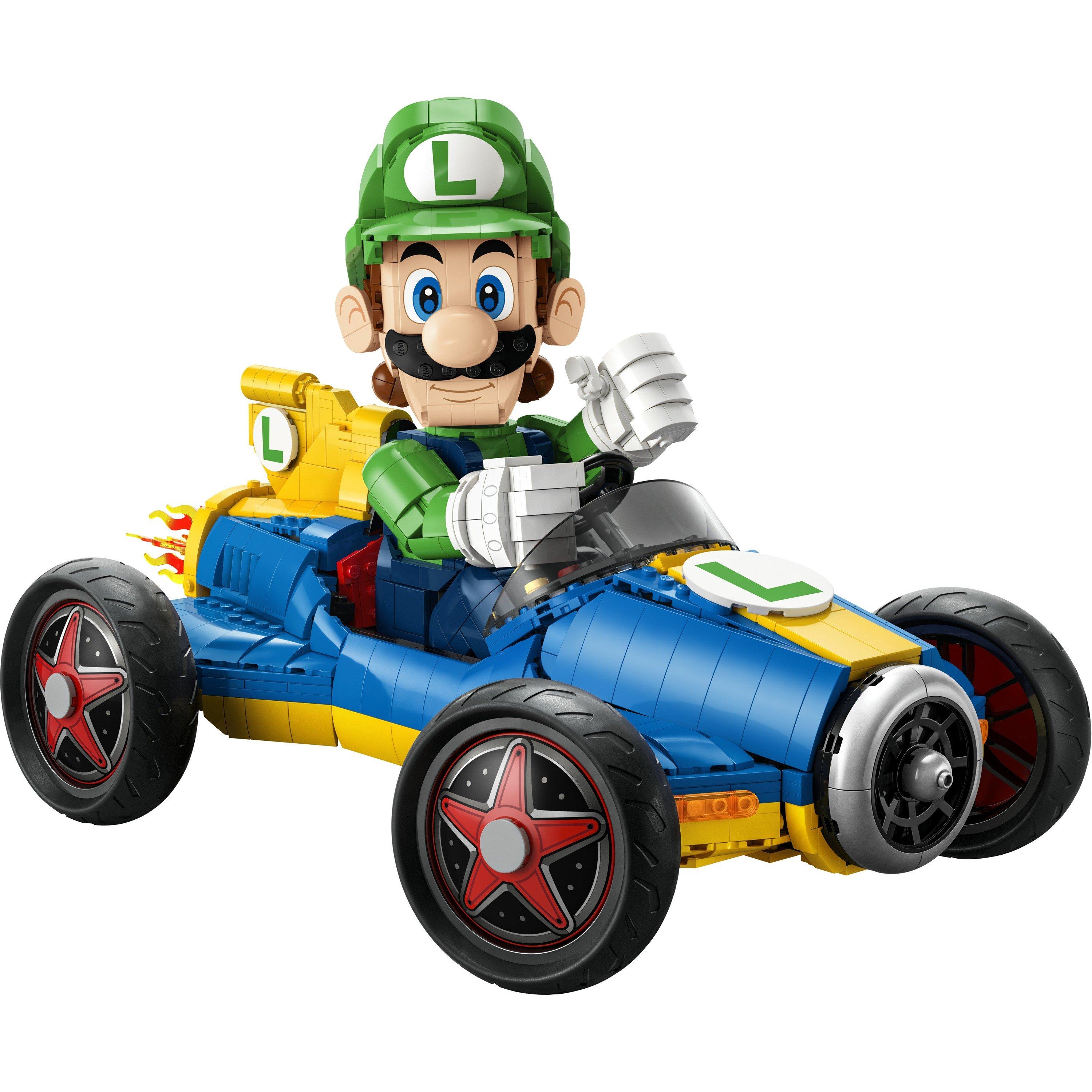 Luigi Kart - LEGO - Super Mario: Mario Kart – Luigi & Mach 8 Set 72050 - 13
